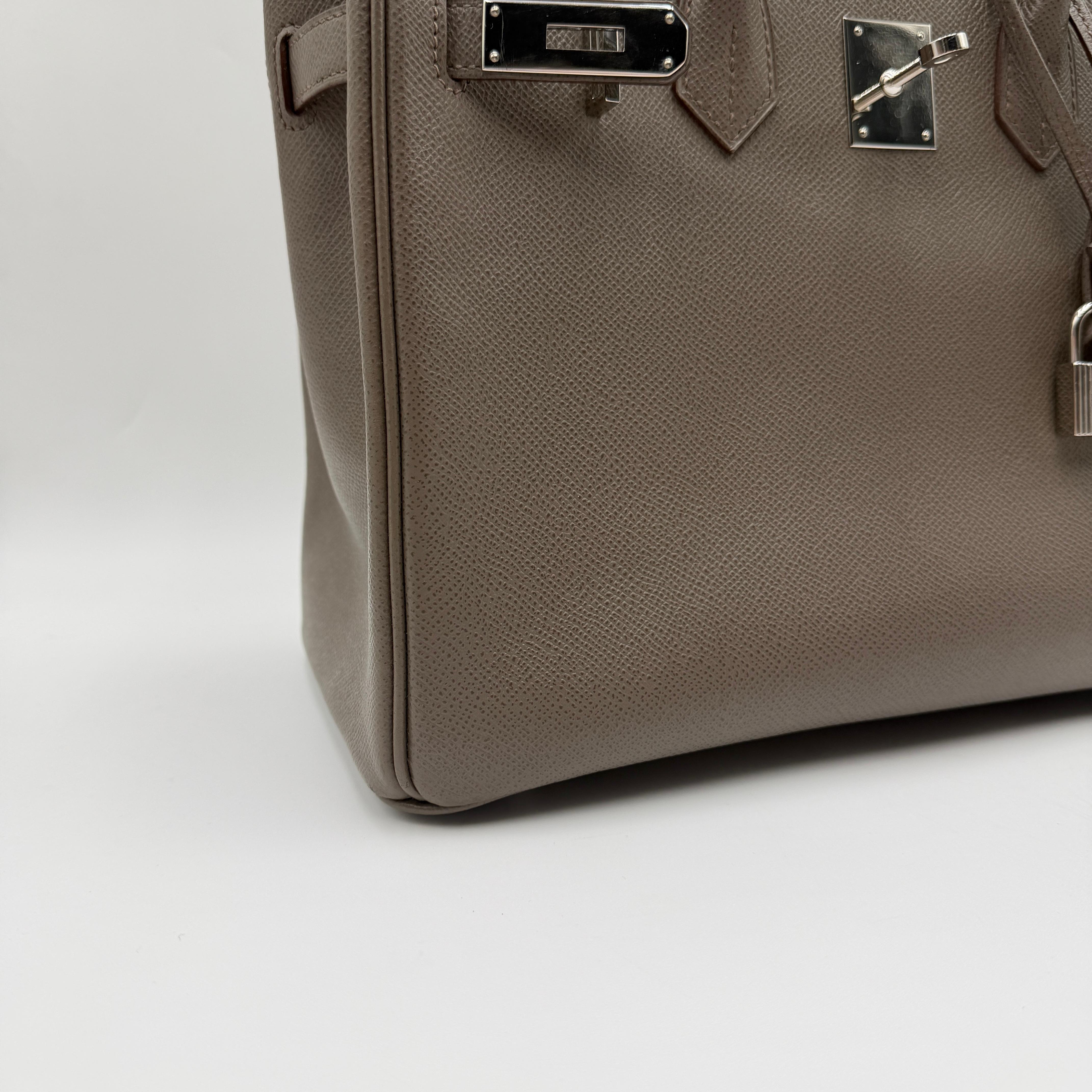 Hermès Birkin 30 Gris Etain