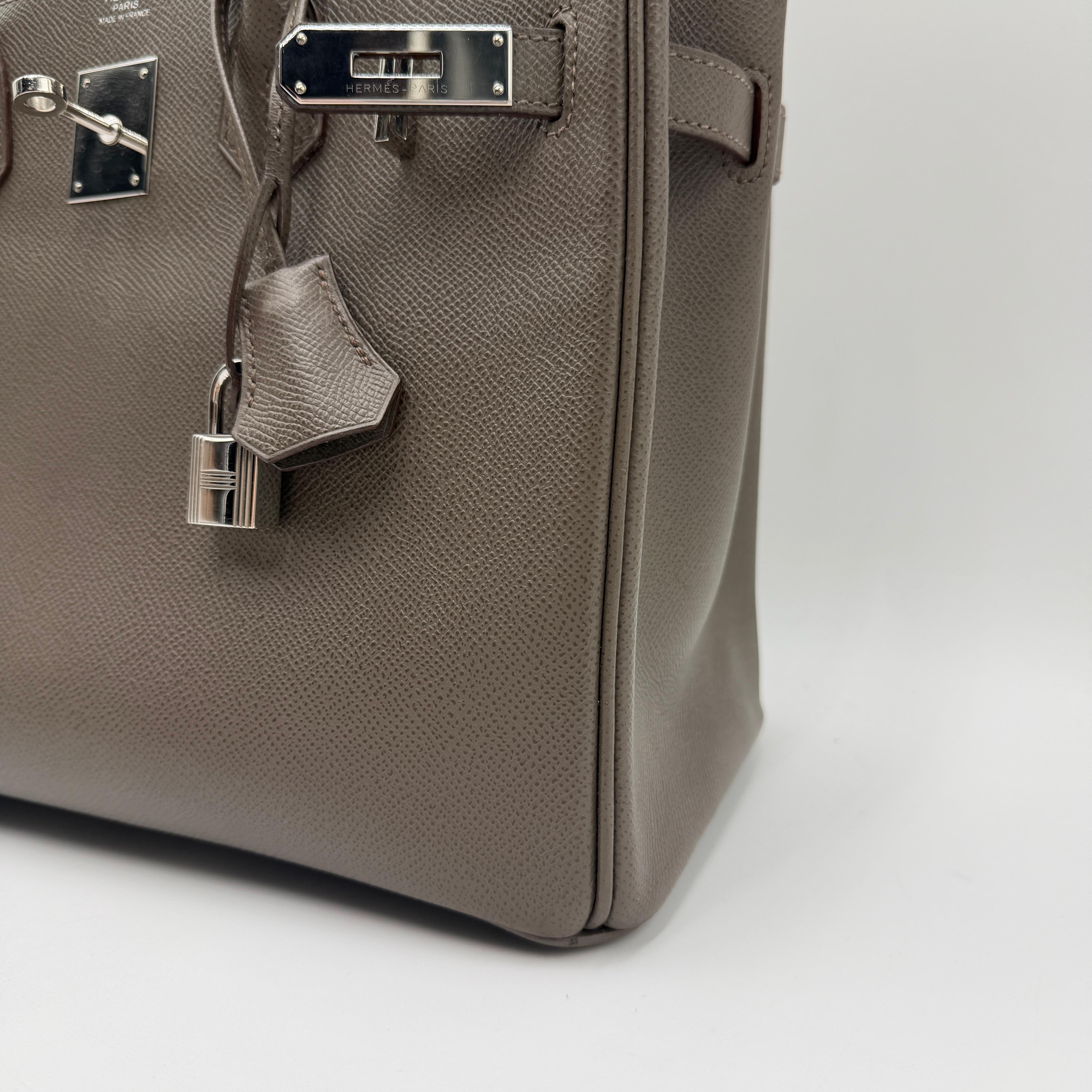 Hermès Birkin 30 Gris Etain