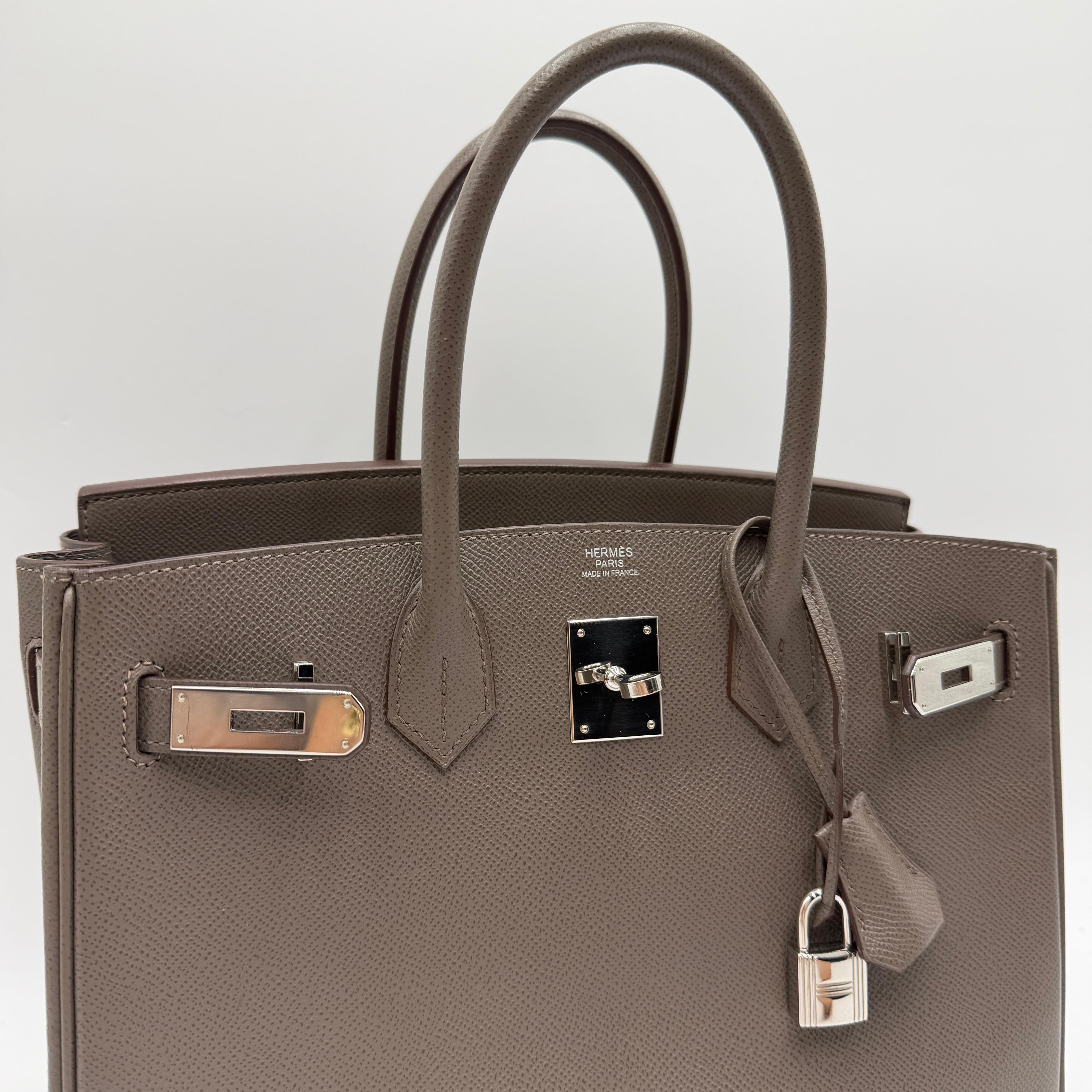 Hermès Birkin 30 Gris Etain