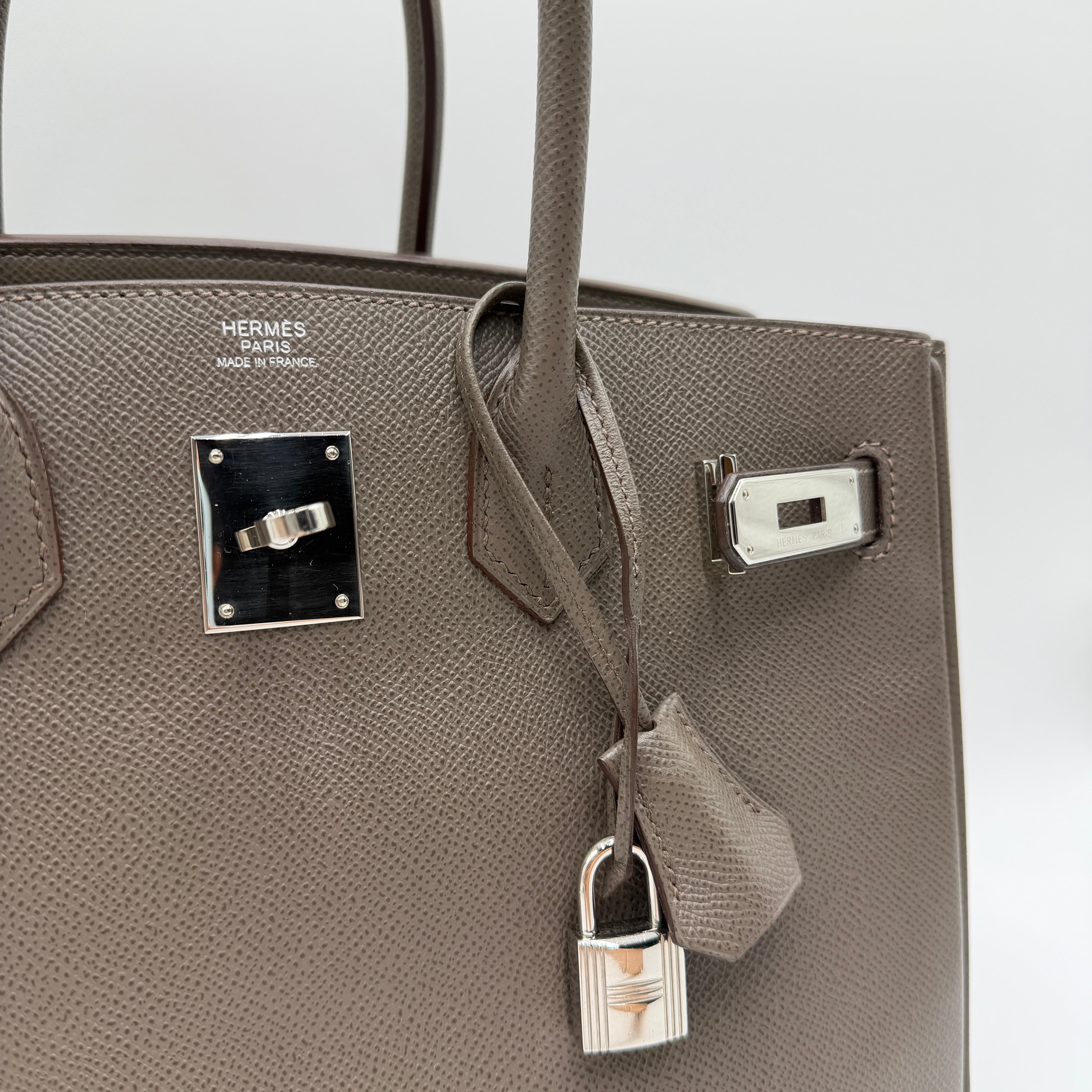 Hermès Birkin 30 Gris Etain