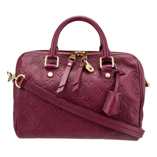 Louis Vuitton Speedy 25 Bandouliere Empreinte Monogram