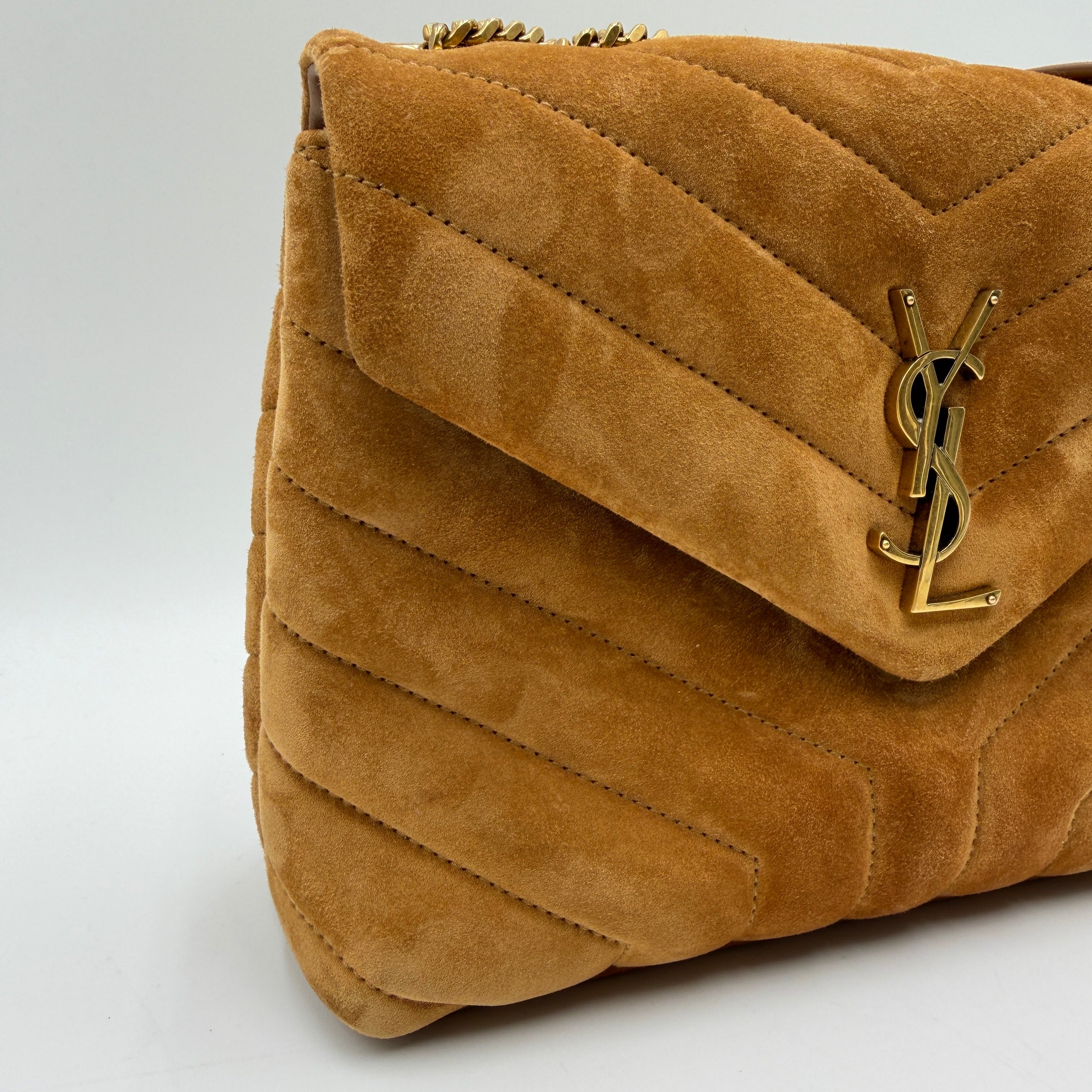 Saint Laurent Loulou Small Suede