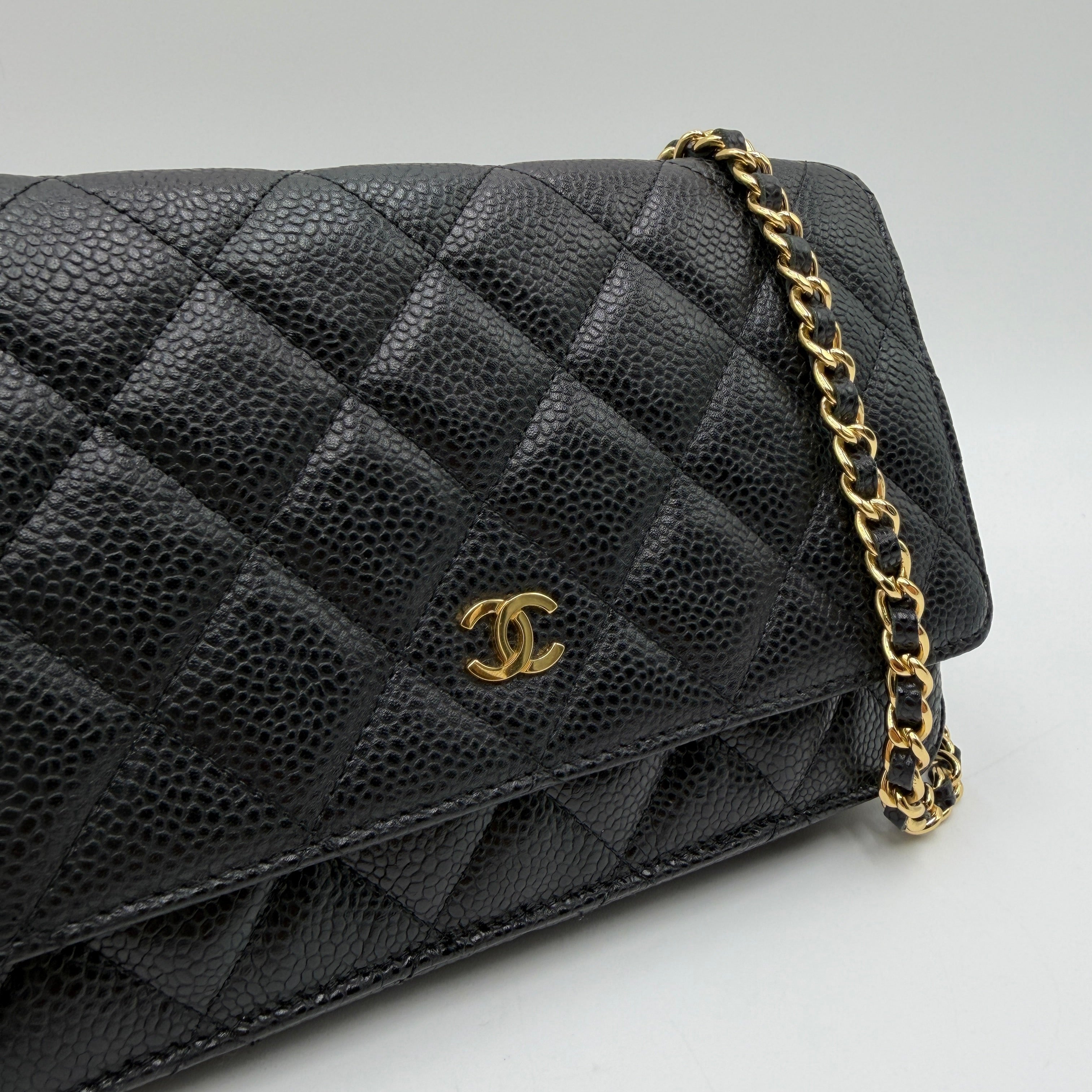 Chanel Classic Caviar WOC