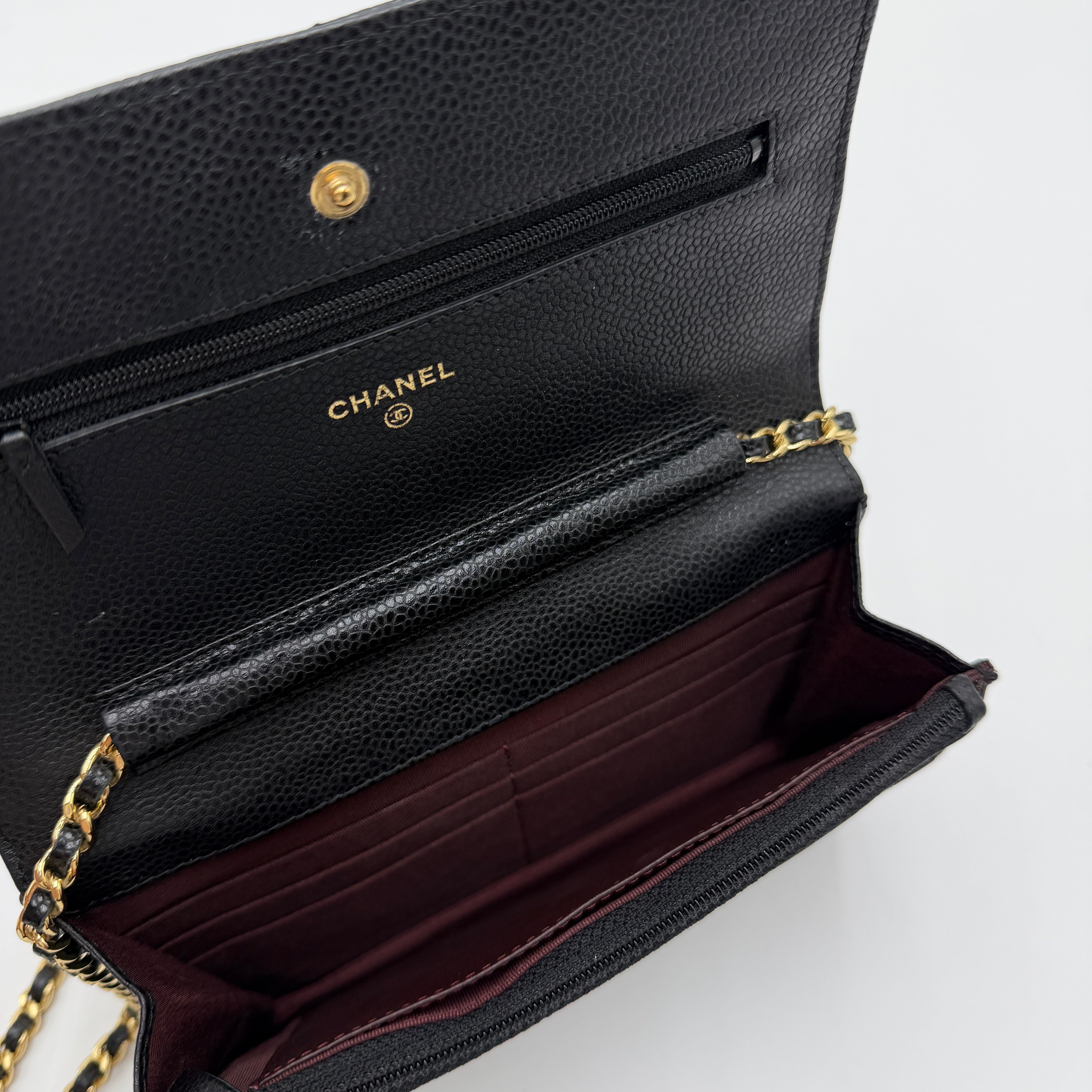 Chanel Classic Caviar WOC