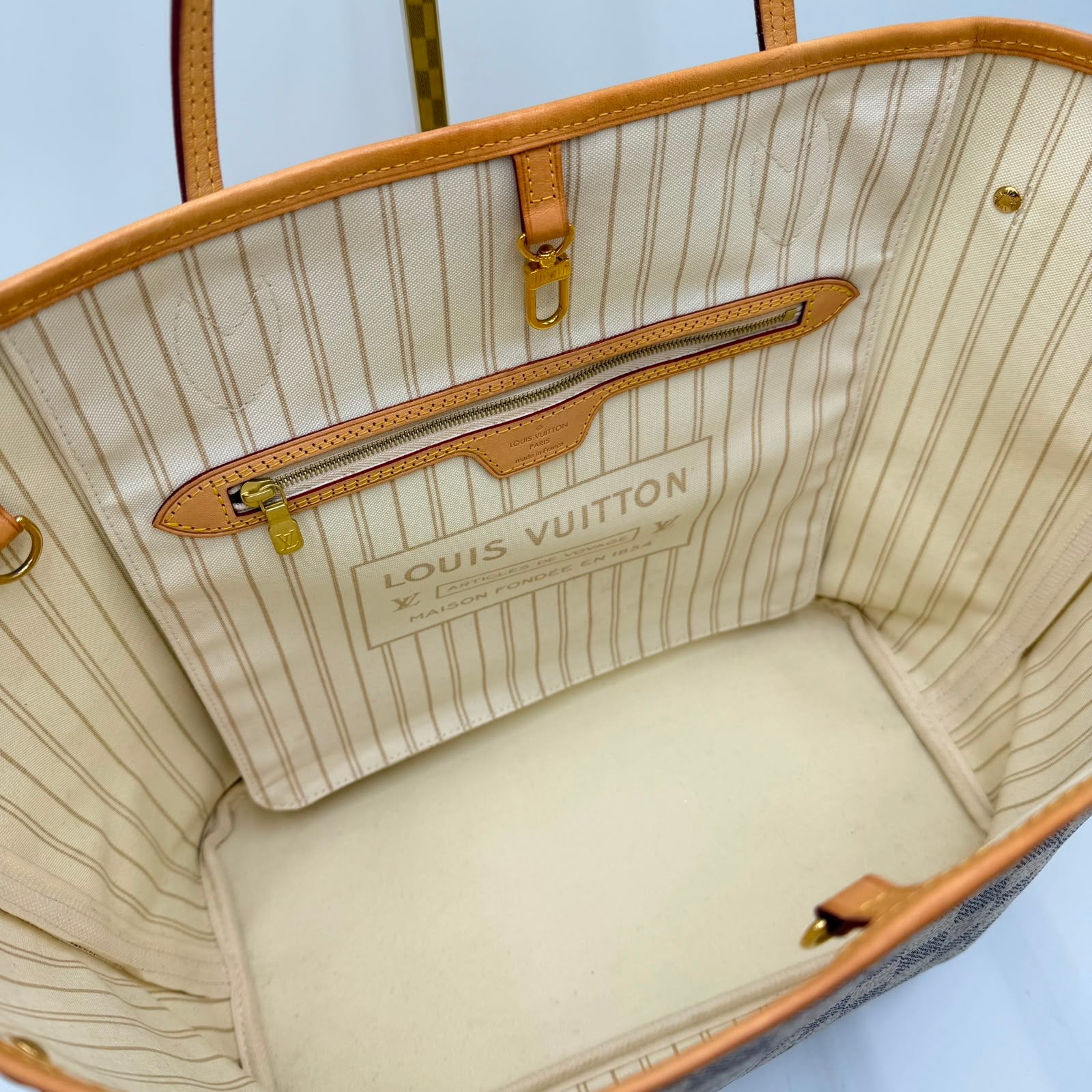Louis Vuitton Neverfull MM Damier Azur