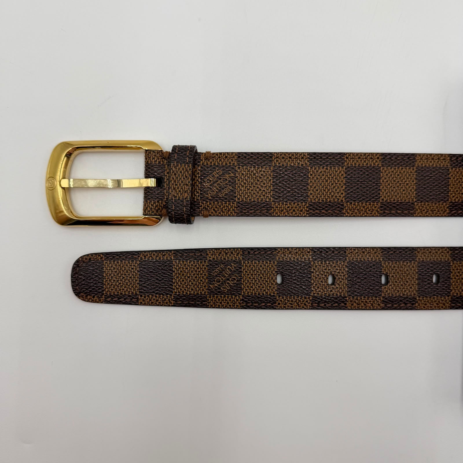 Louis Vuitton Damier Ebene Belt