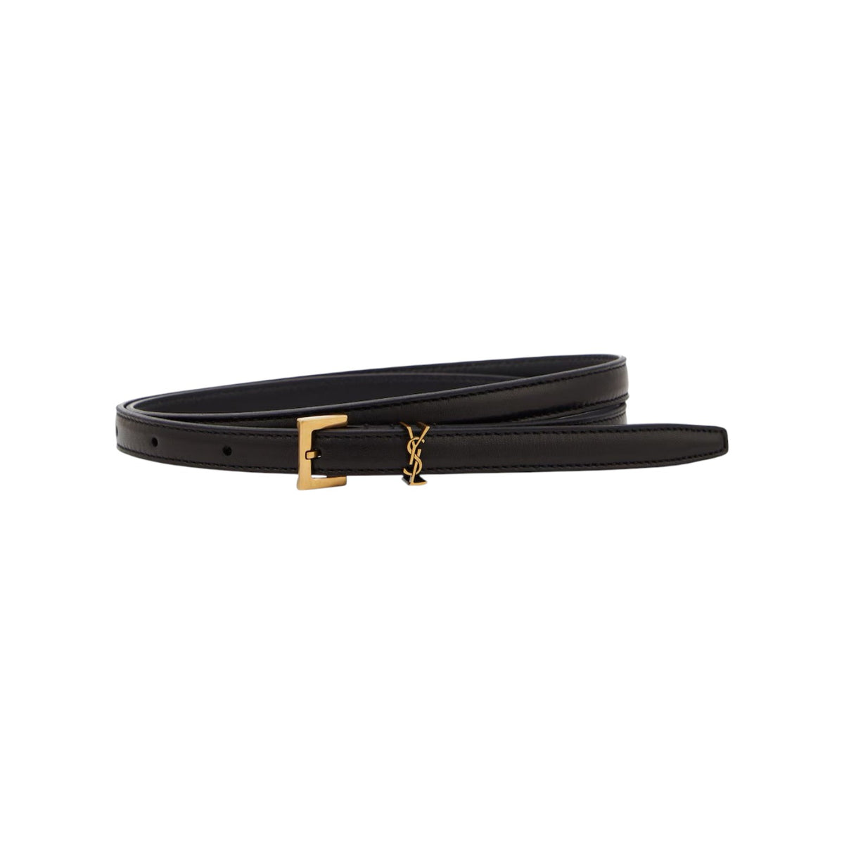 Saint Laurent Cassandre Thin Belt