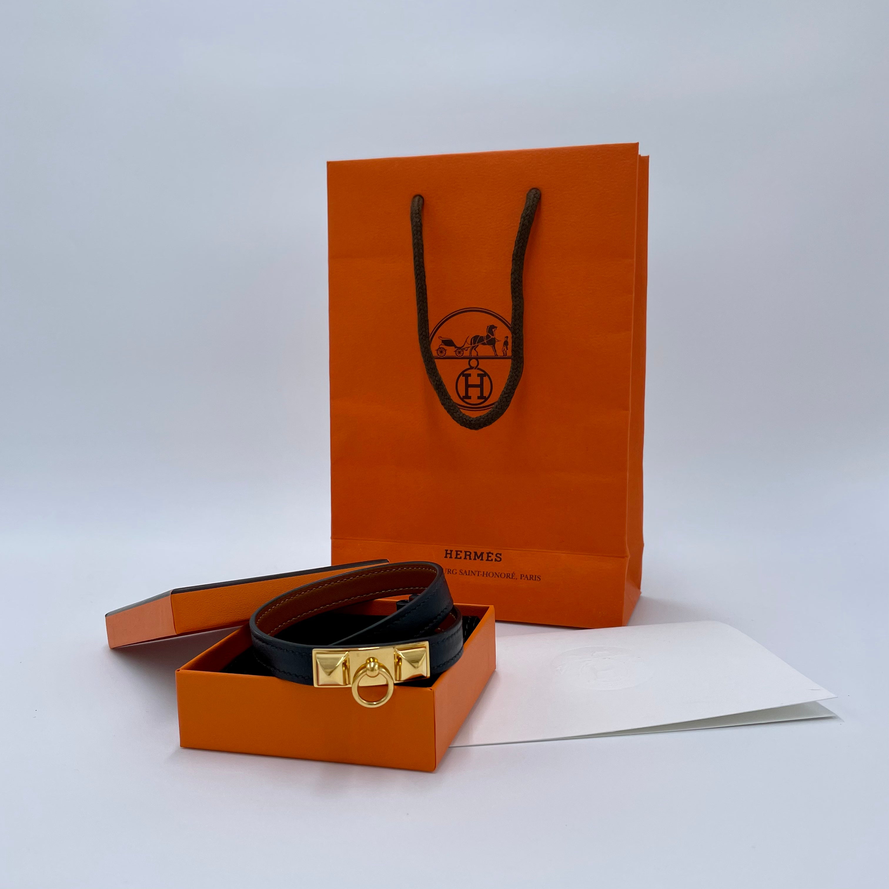 Hermès Pulseira Rivale Double Tour