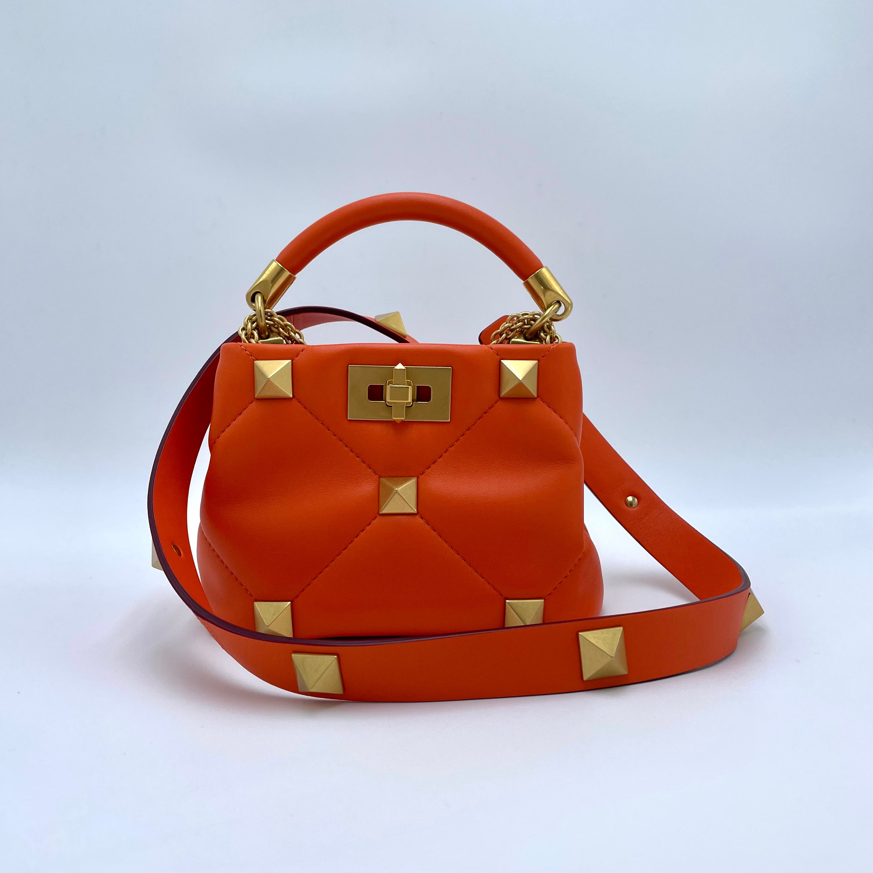 Valentino Garavani Roman Stud The Handle Mini