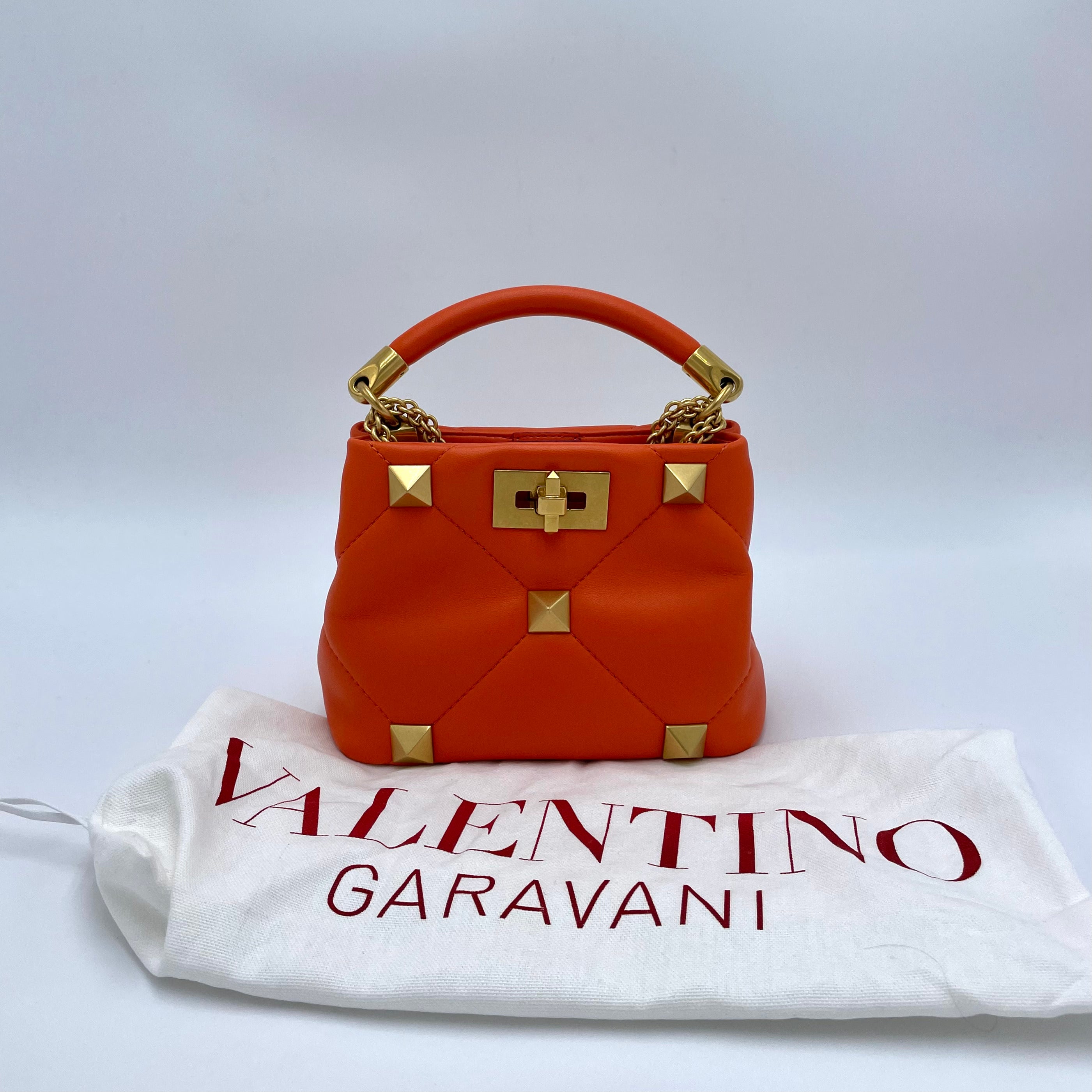 Valentino Garavani Roman Stud The Handle Mini