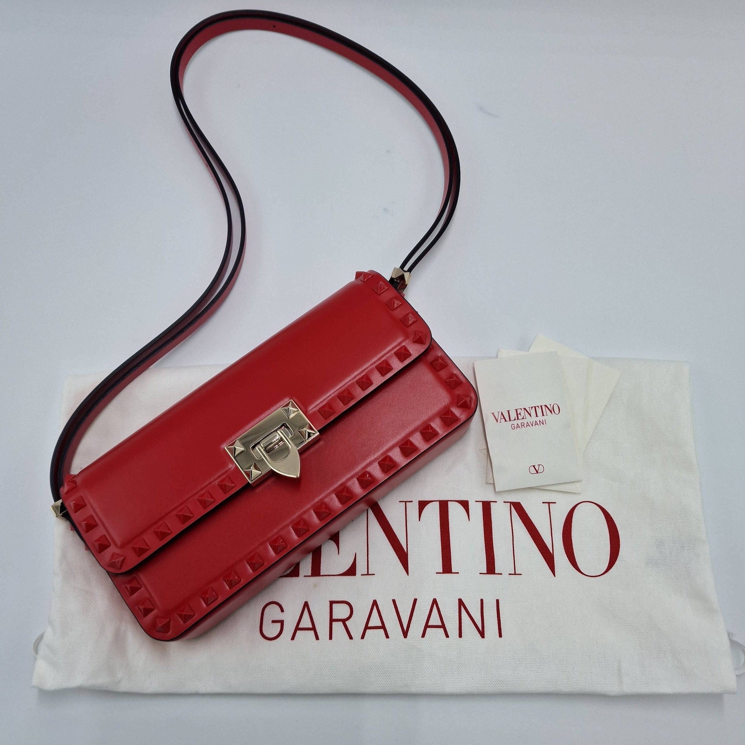 Valentino Garavani Rockstud23 Leather shoulder bag 