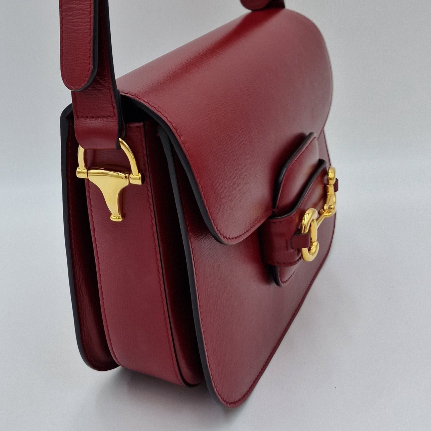 Gucci Horsebit 1955 red leather