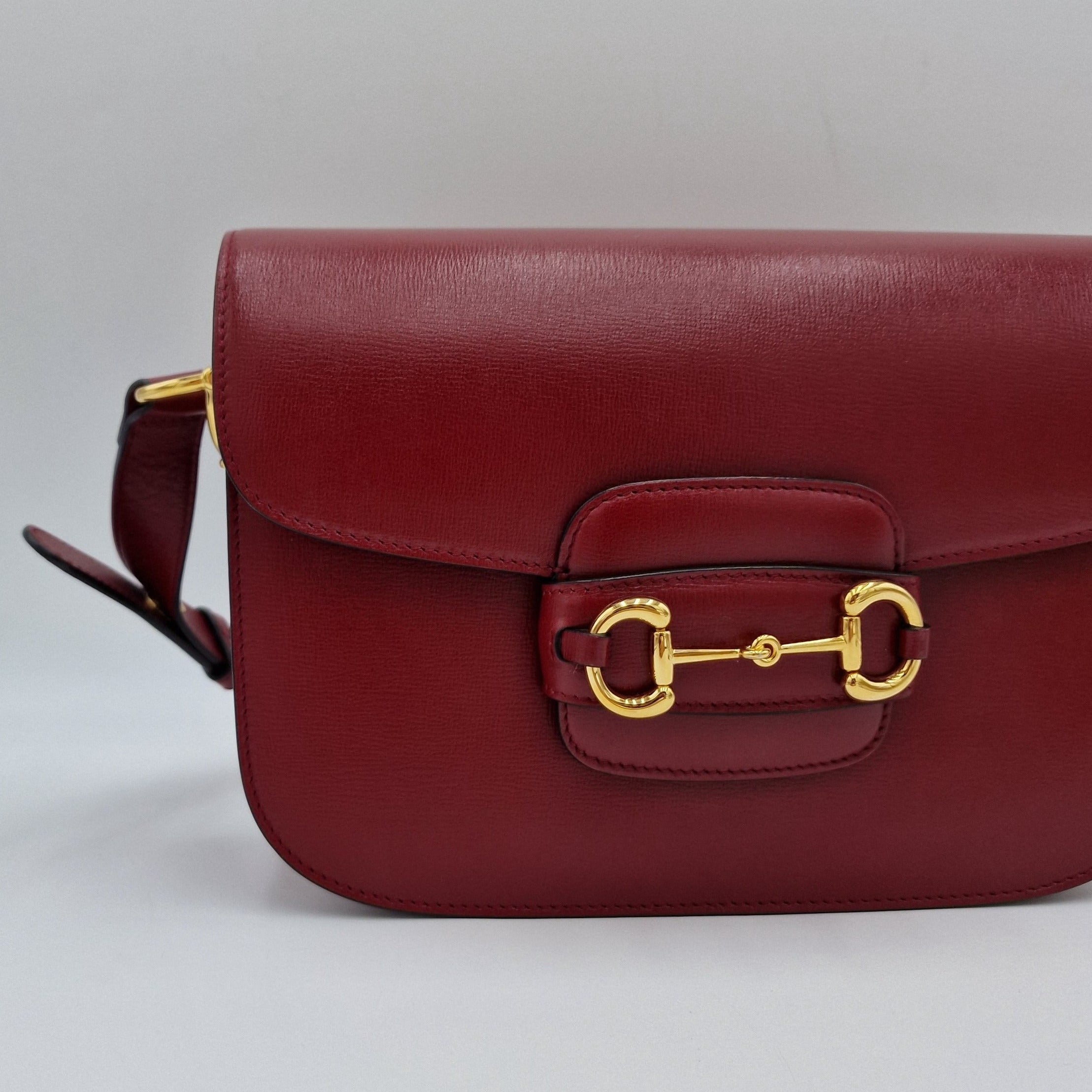 Gucci Horsebit 1955 red leather