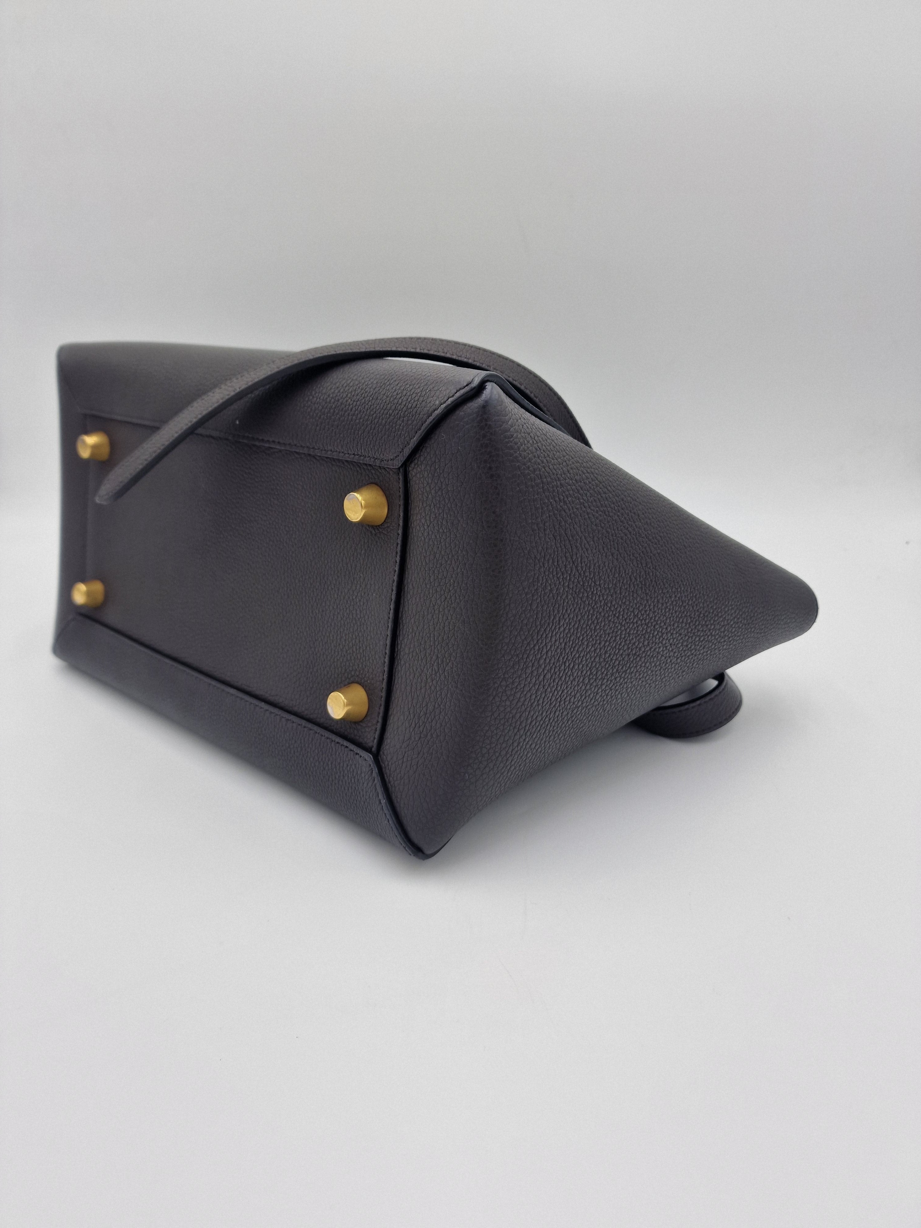 Celine Mini Belt Bag Dark Grey