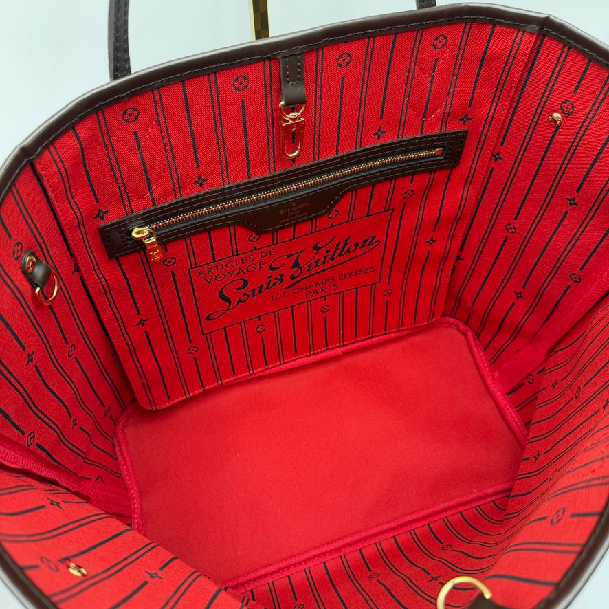 Louis Vuitton Neverfull MM Damier Ebene.