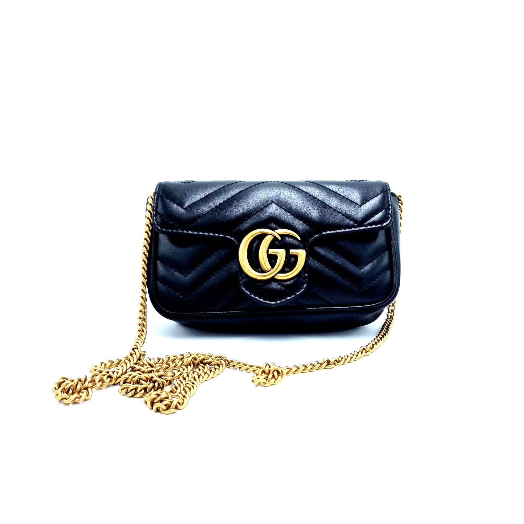 Gucci Marmont Super Mini Bag Black