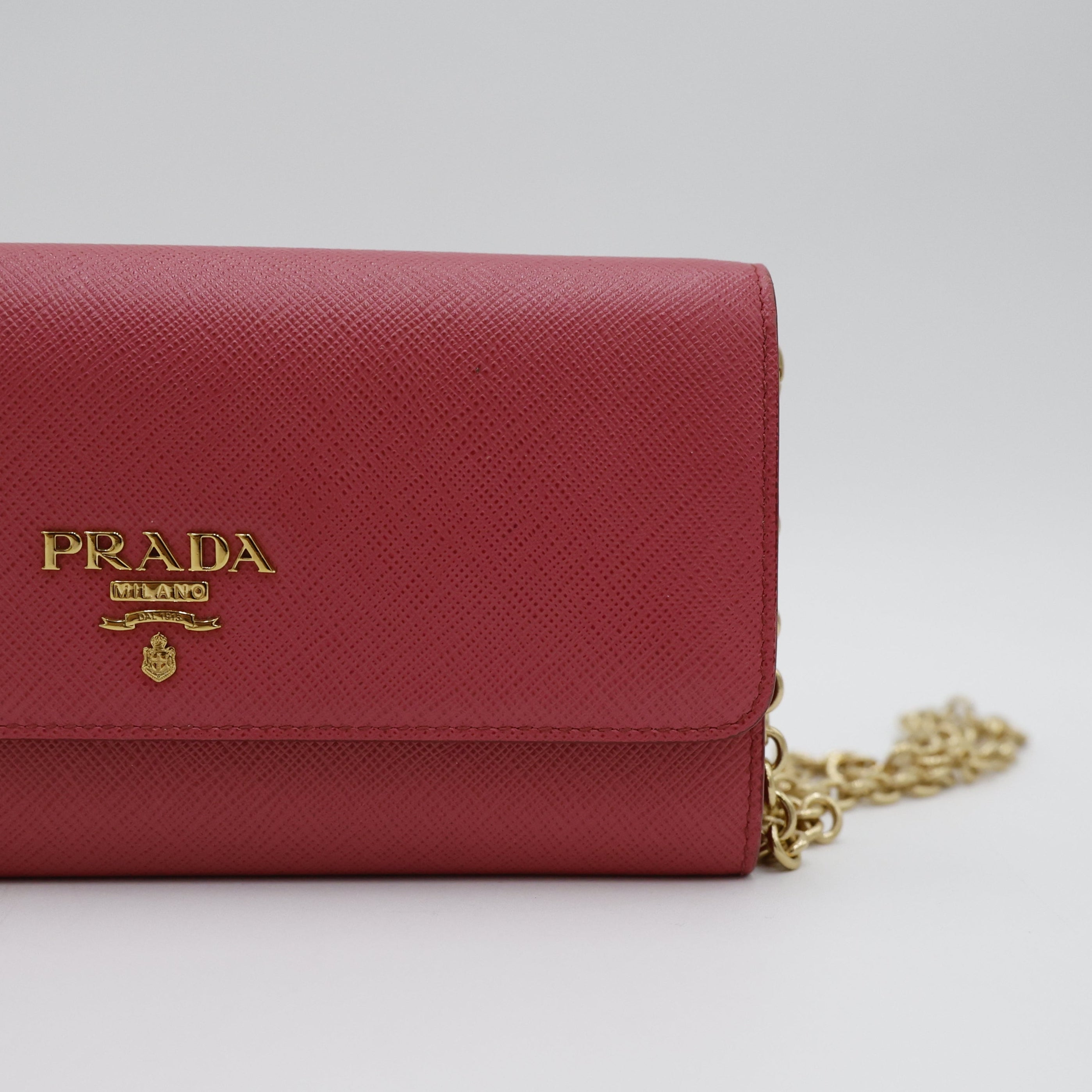 Prada Saffiano Wallet On Chain