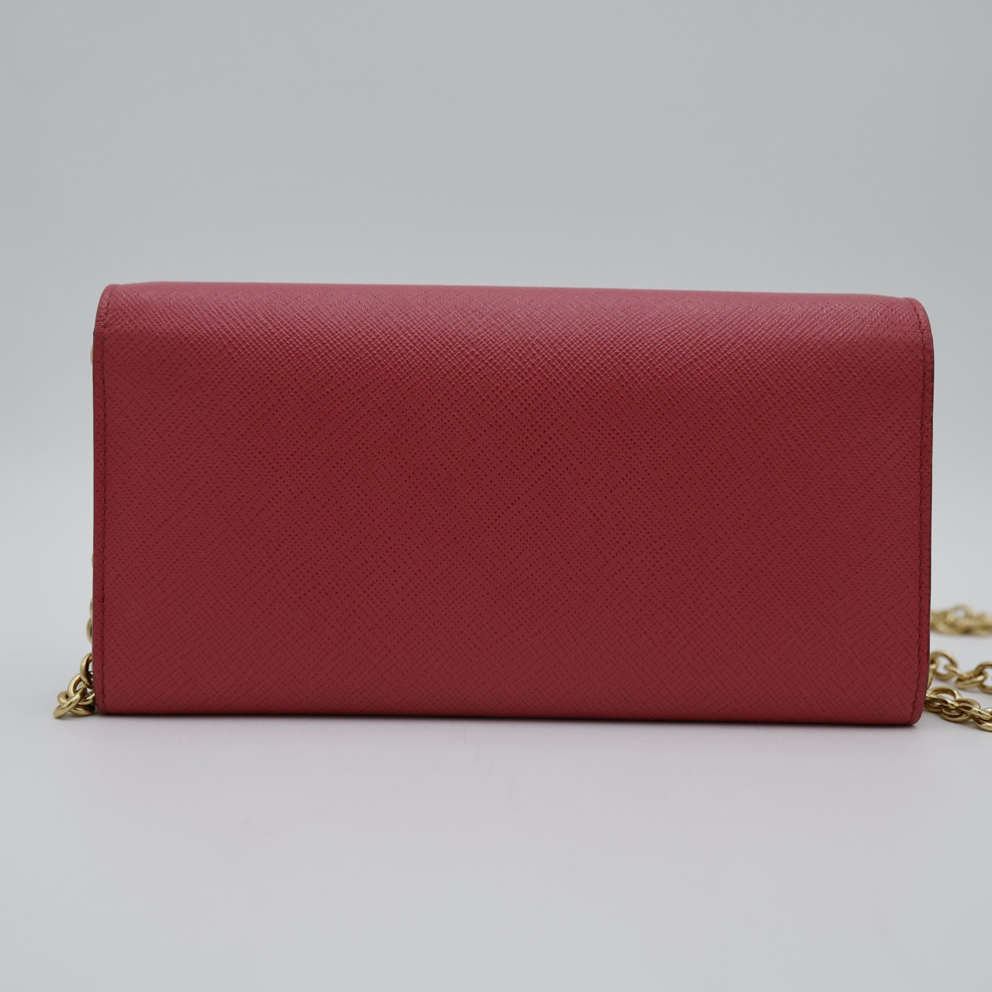 Prada Saffiano Wallet On Chain
