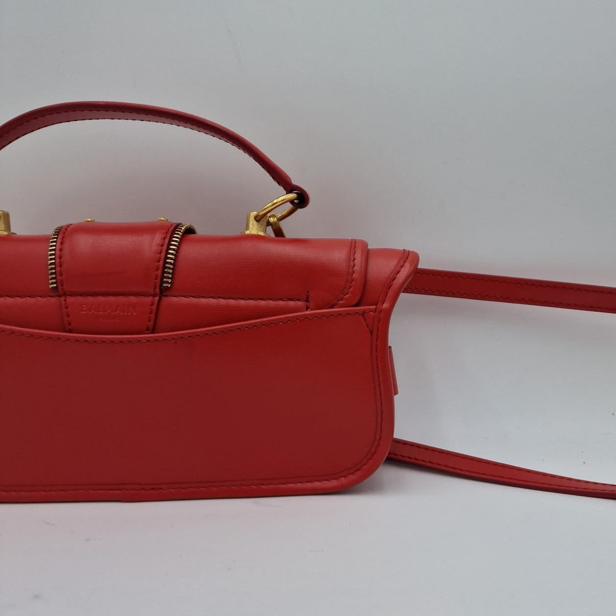Gucci Pebbled Leather Small Swing Tote Fuchsia