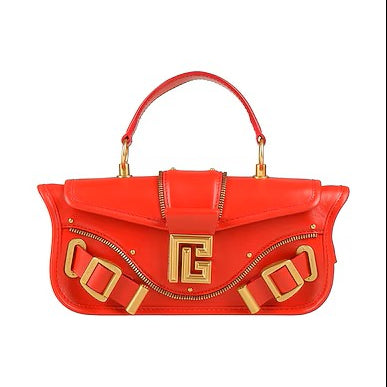 Gucci Pebbled Leather Small Swing Tote Fuchsia