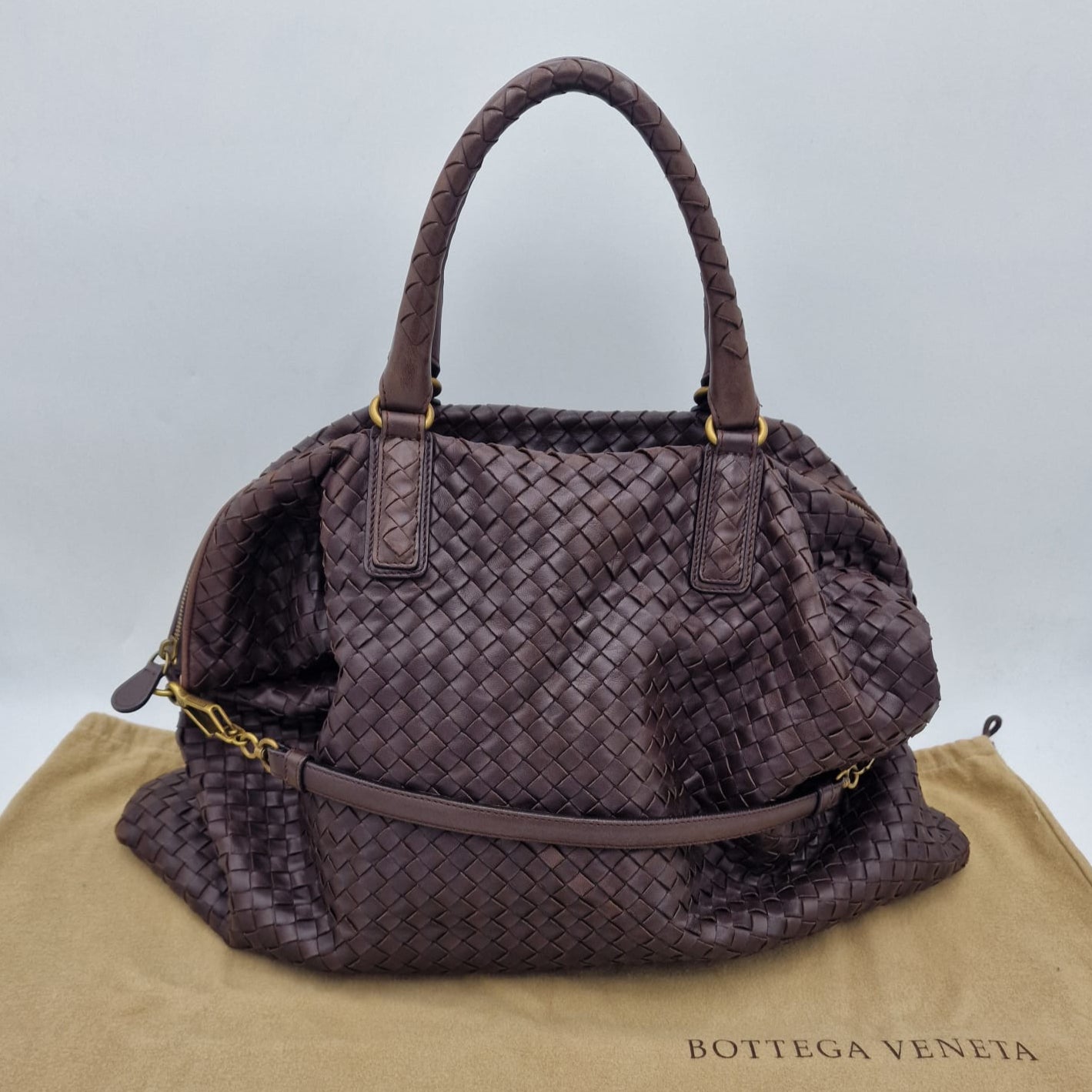 Bottega Veneta Intrecciato Nappa Convertible Bag