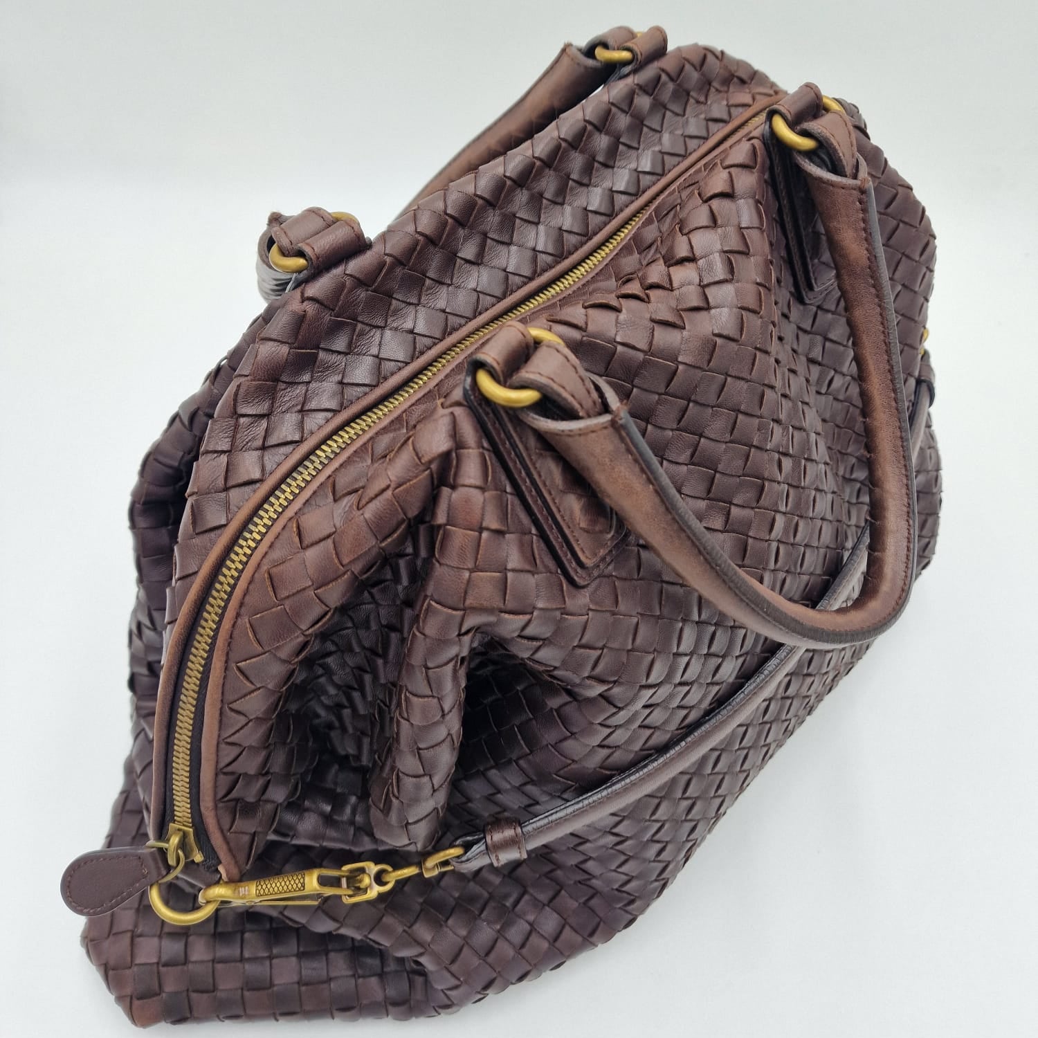 Bottega Veneta Intrecciato Nappa Convertible Bag