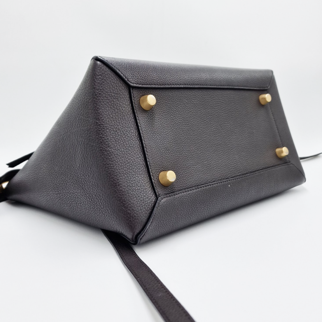 Celine Mini Belt Bag Dark Grey
