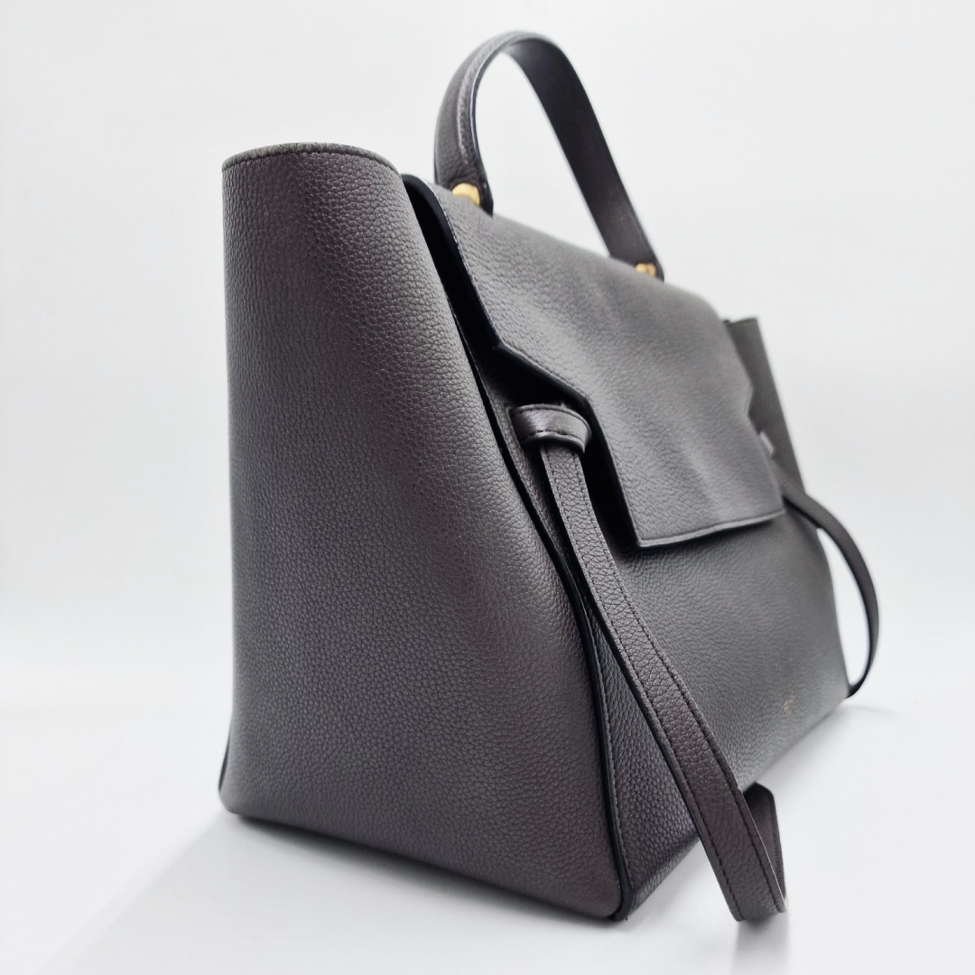 Celine Mini Belt Bag Dark Grey