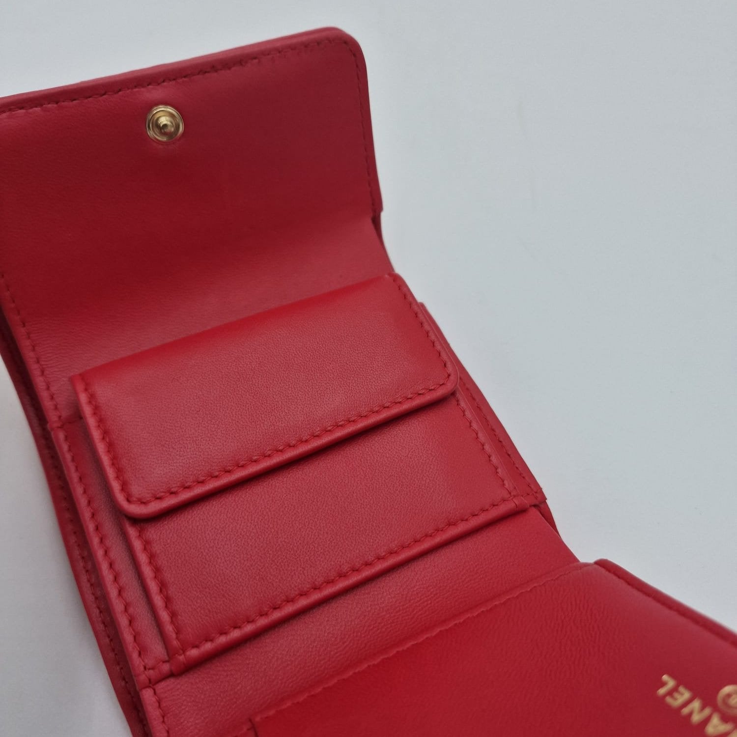 Chanel Boy Flat Small Wallet