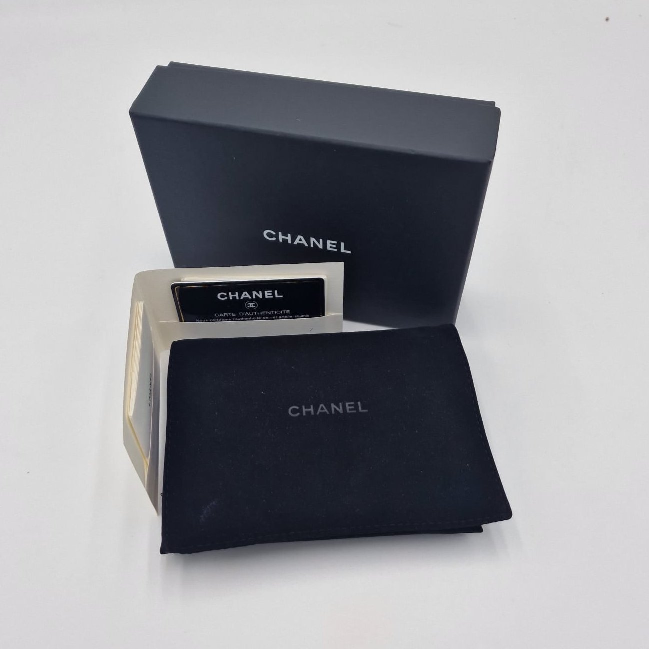 Chanel Boy Flat Small Wallet