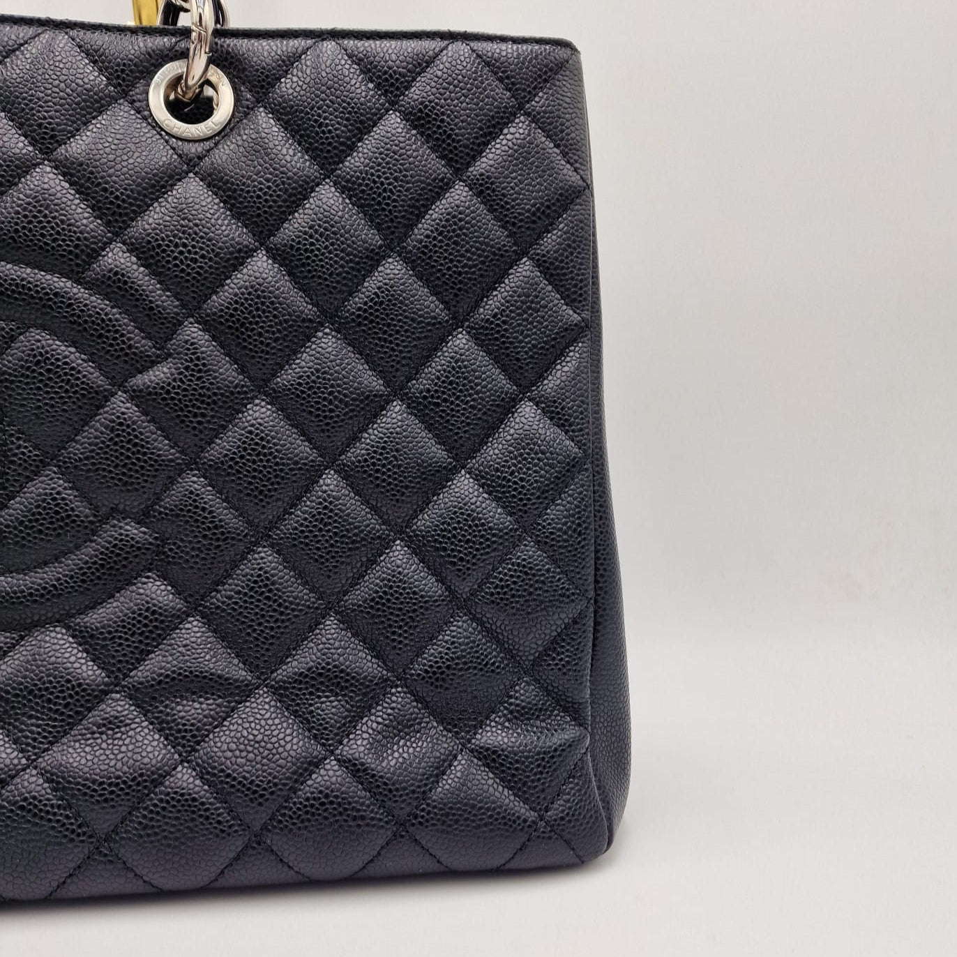 Chanel Grand Shopping Tote XL Black Caviar