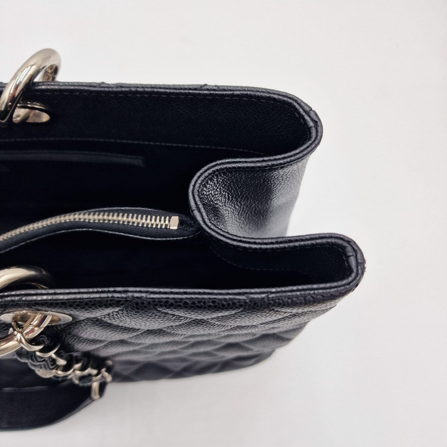 Chanel Grand Shopping Tote XL Black Caviar