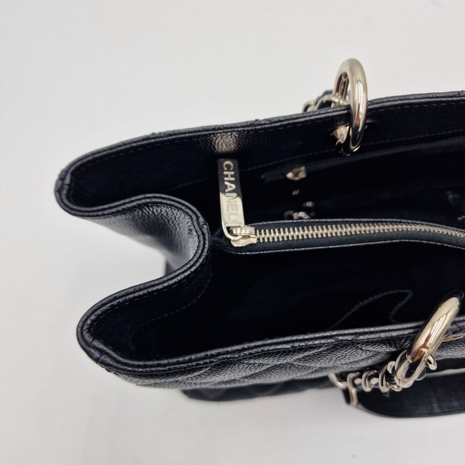 Chanel Grand Shopping Tote XL Black Caviar
