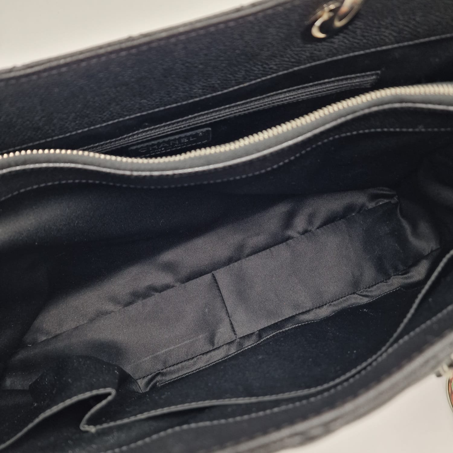 Chanel Grand Shopping Tote XL Black Caviar