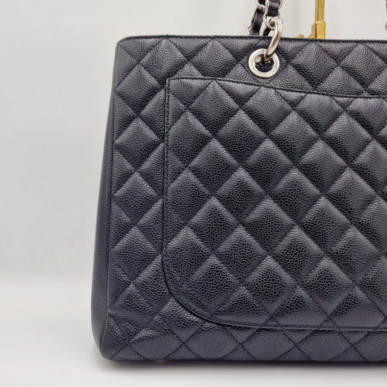 Chanel Grand Shopping Tote XL Black Caviar