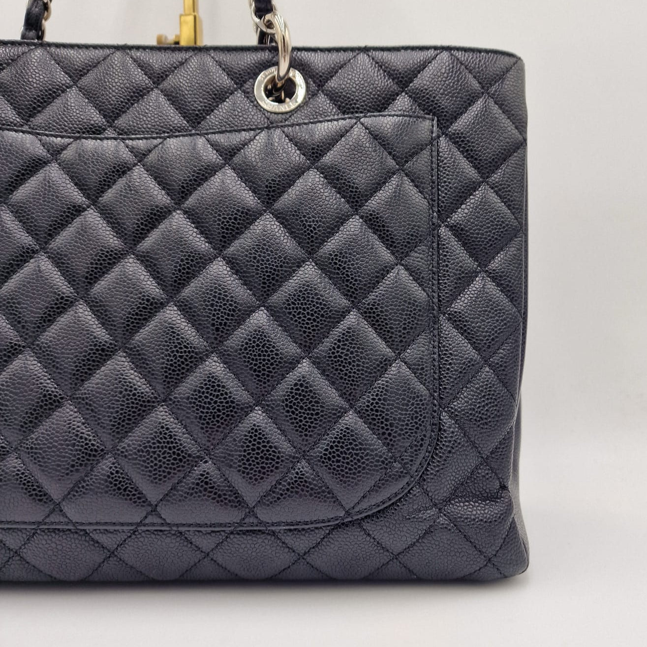 Chanel Grand Shopping Tote XL Black Caviar