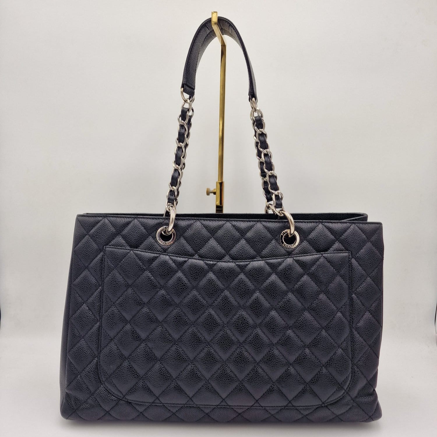 Chanel Grand Shopping Tote XL Black Caviar