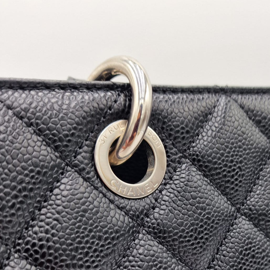 Chanel Grand Shopping Tote XL Black Caviar