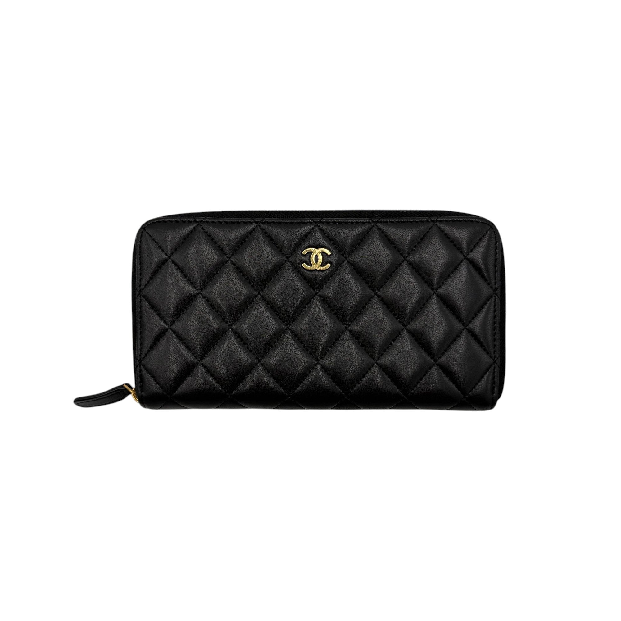 Cartera con cremallera Chanel