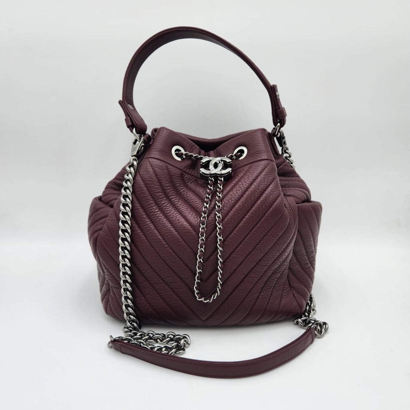 Chanel Small CC Chain Bucket Bag