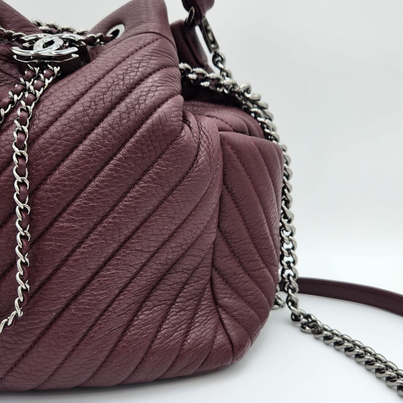 Chanel Small CC Chain Bucket Bag