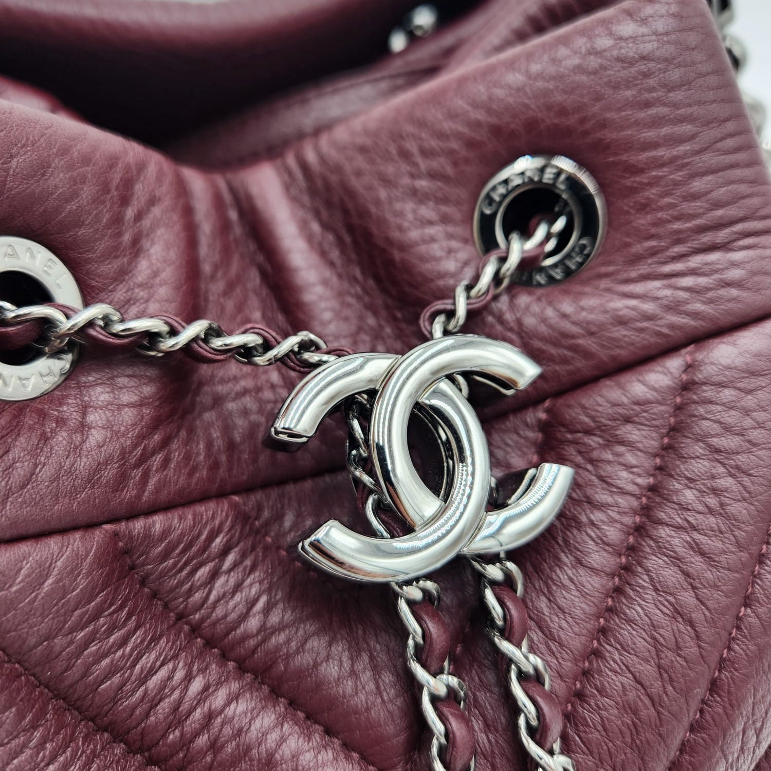 Chanel Small CC Chain Bucket Bag