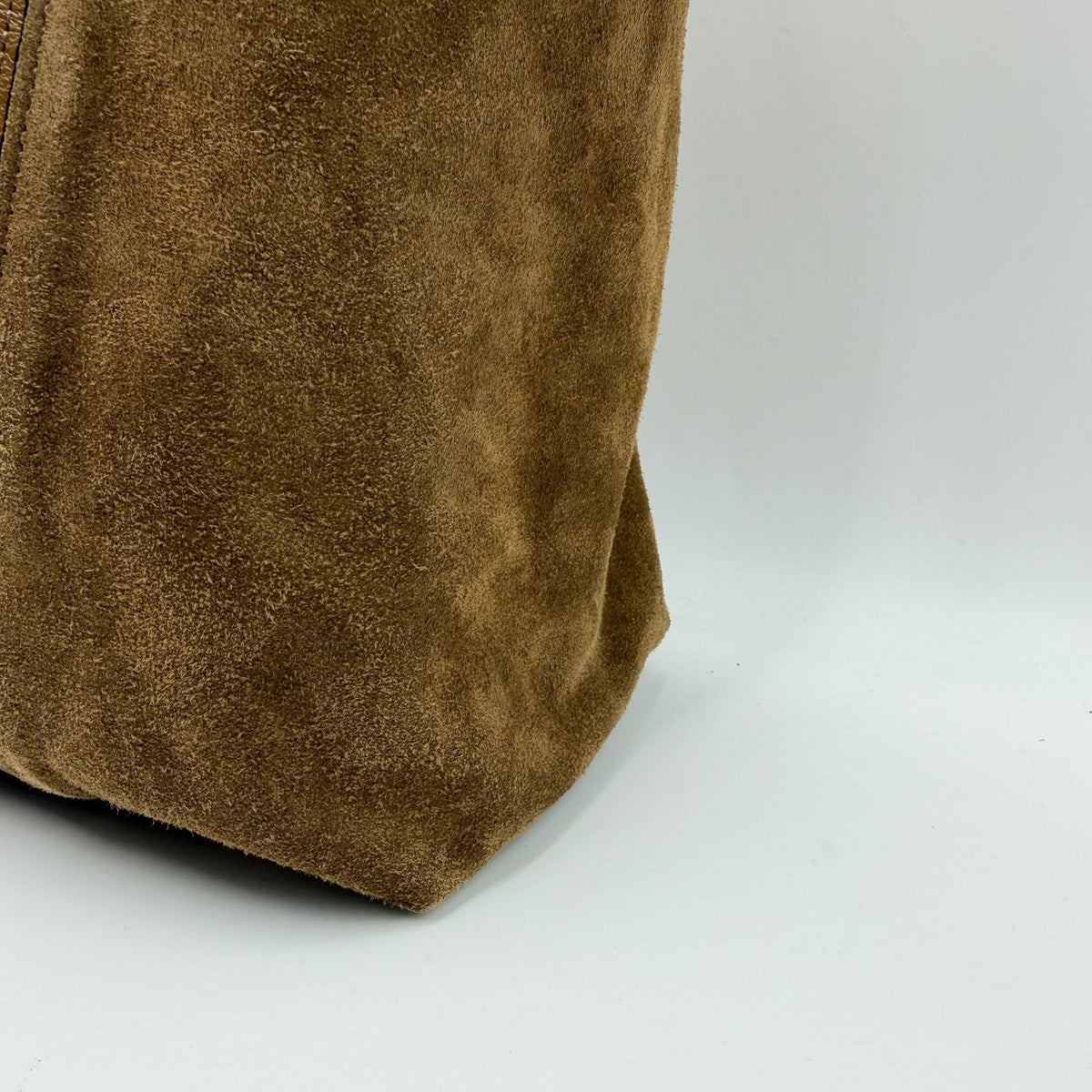 Chloé Spin Tote Suede and Grained Buffalo