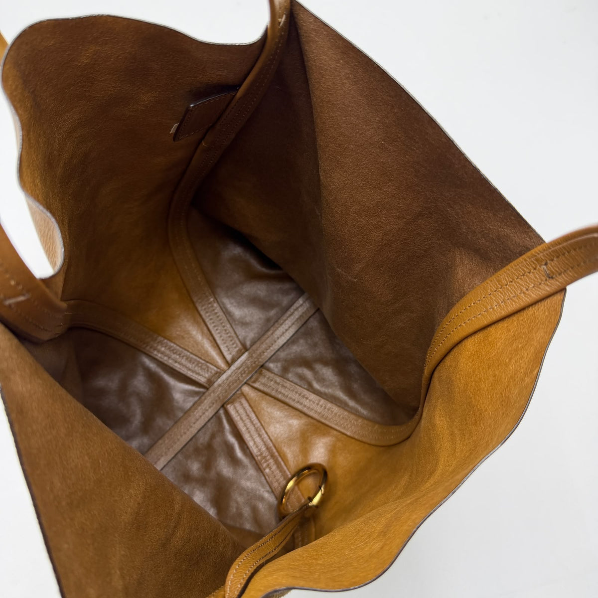 Chloé Spin Tote Suede and Grained Buffalo