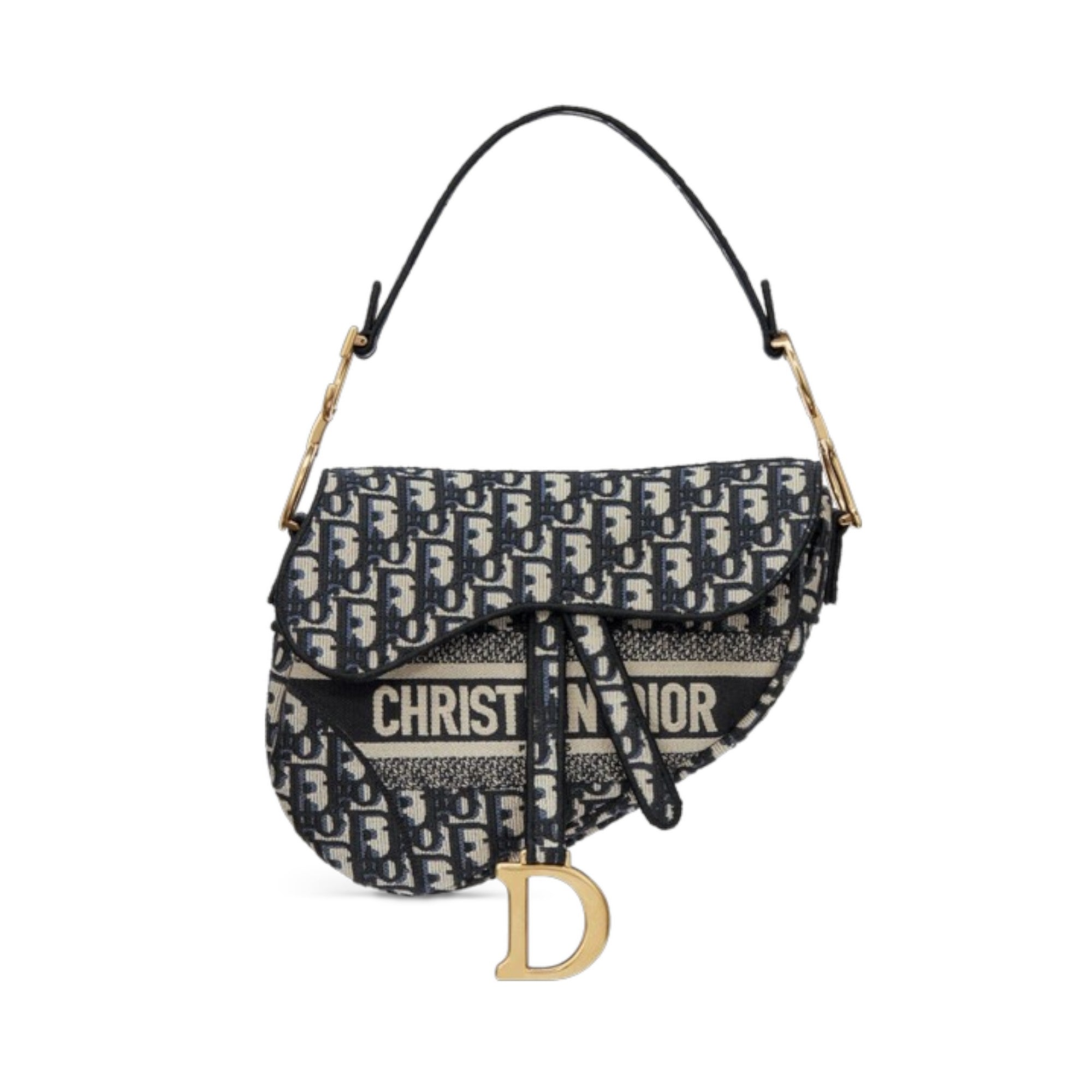 Dior Saddle Bag Blue Oblique