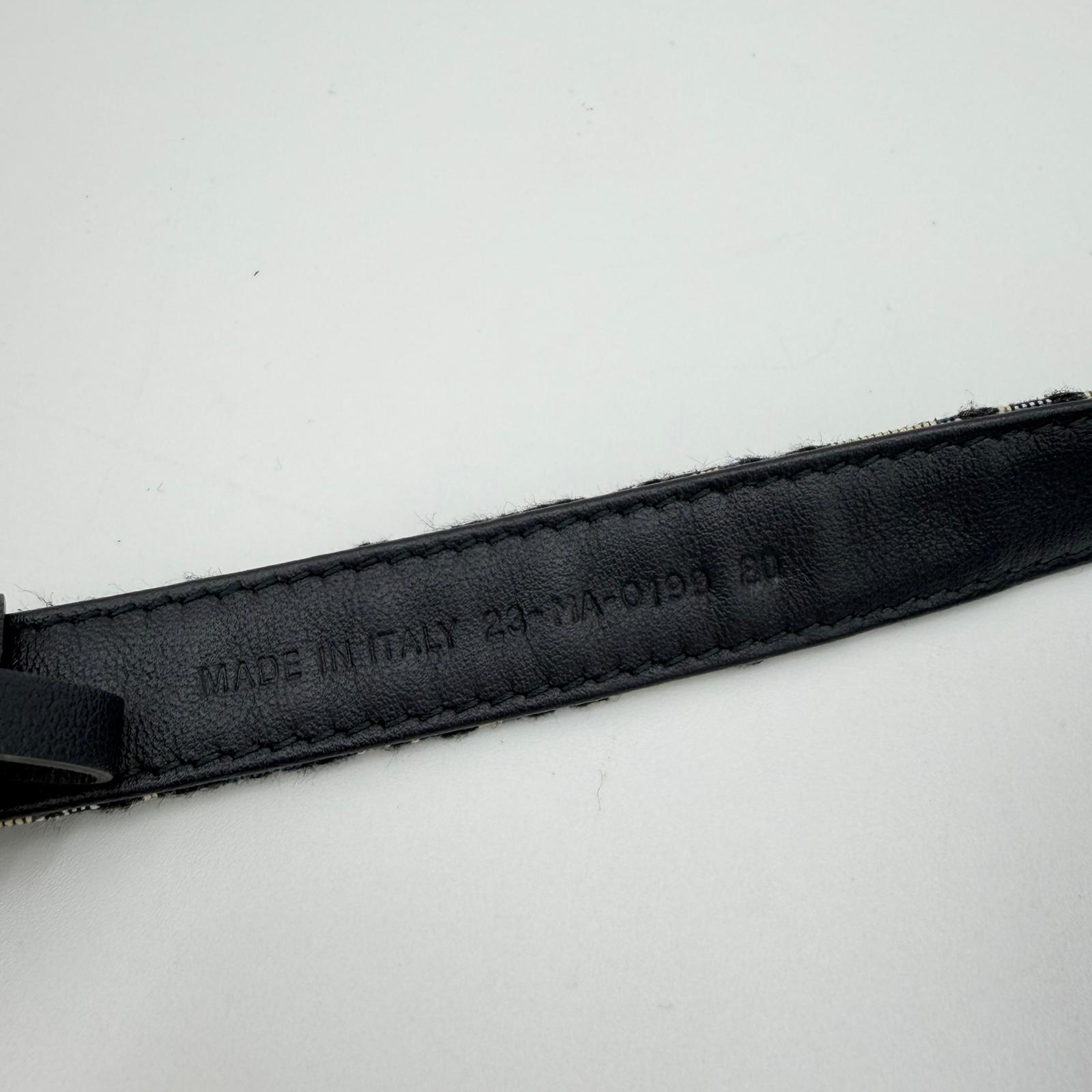 Dior Saddle Belt