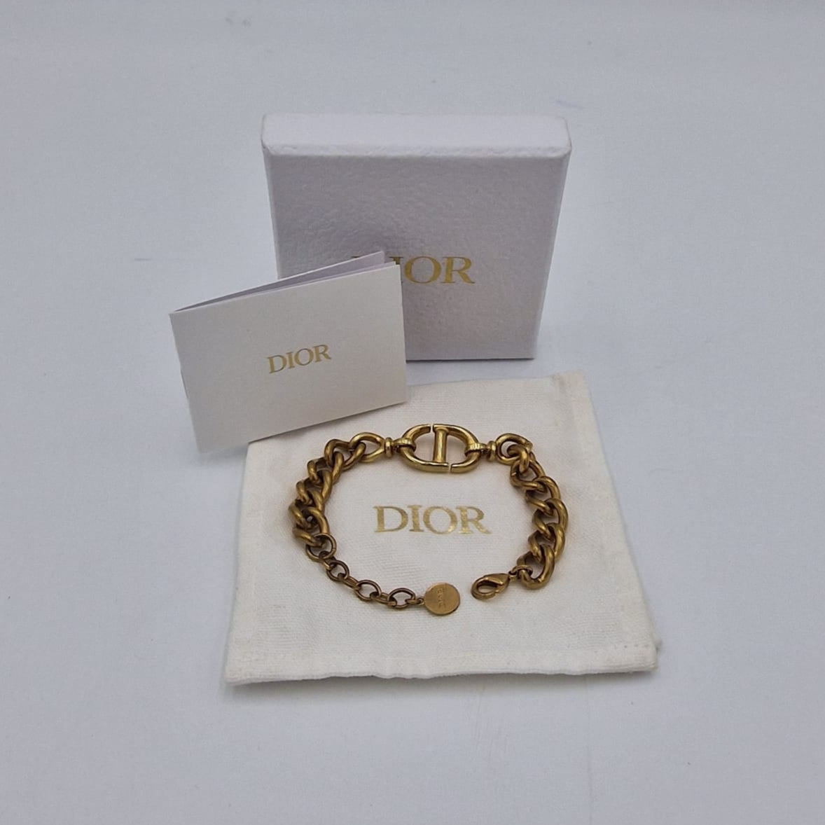 Dior CD Navy Bracelet