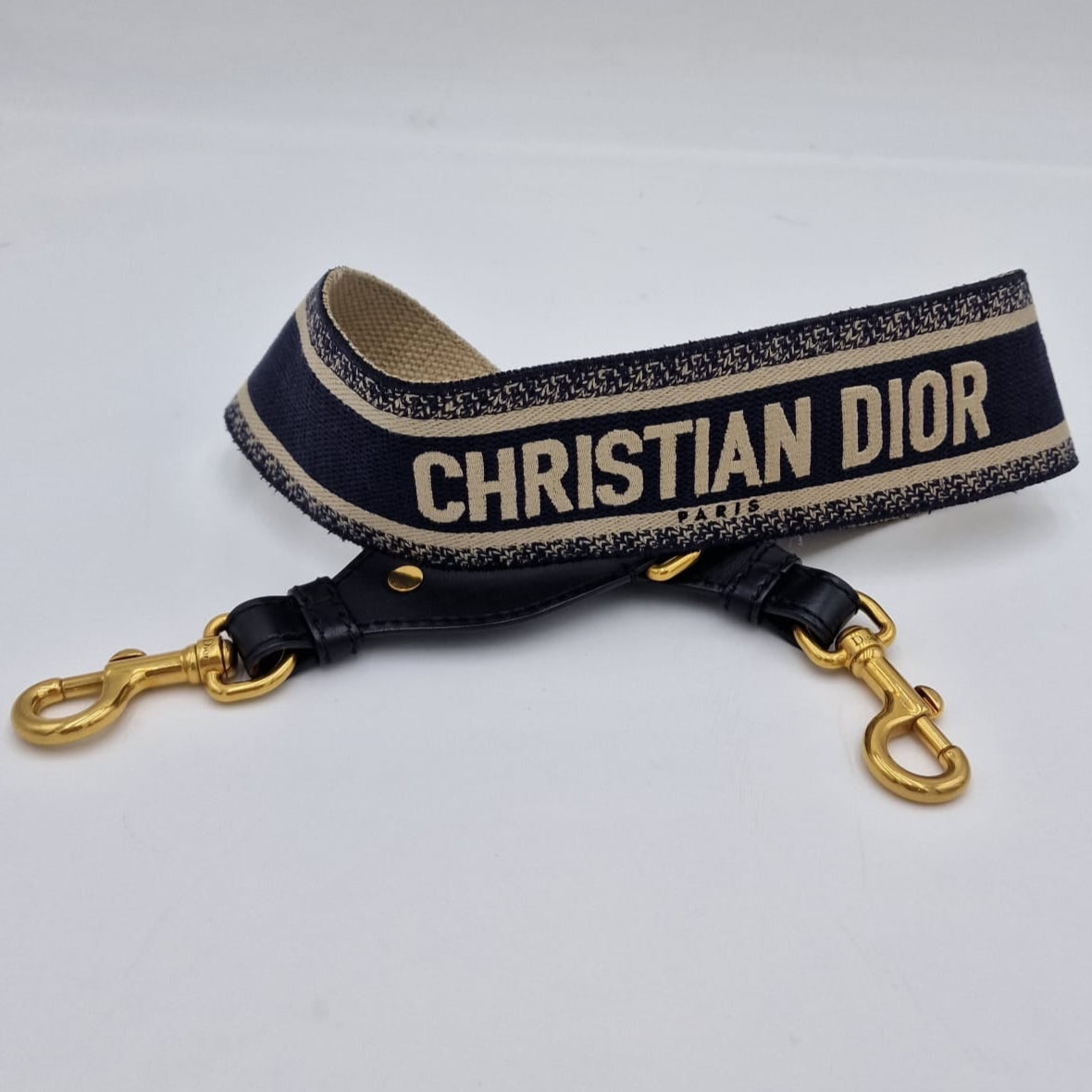 Dior Saddle Bag Blue Oblique Embroidery