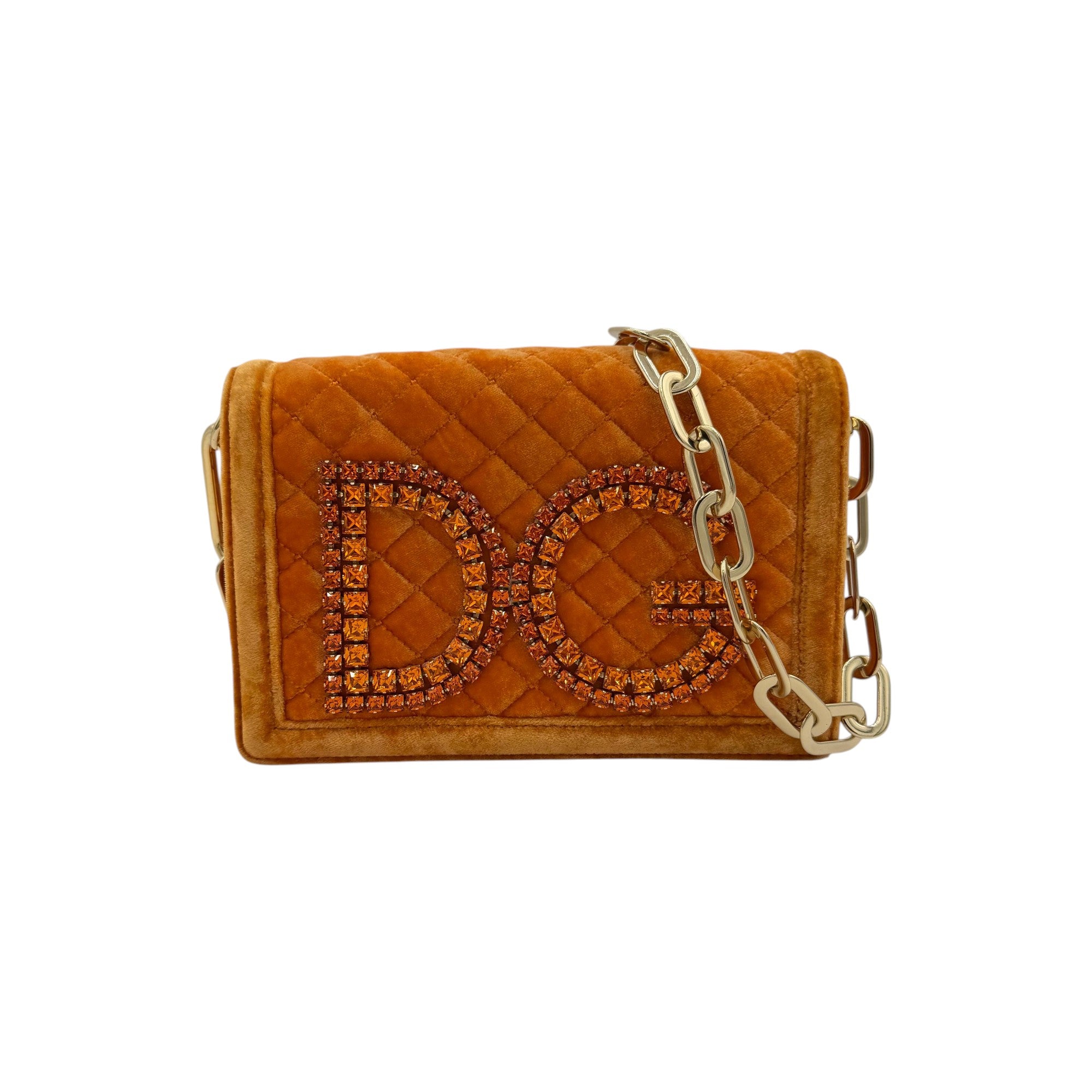 Dolce & Gabbana 2000s Velour Bag