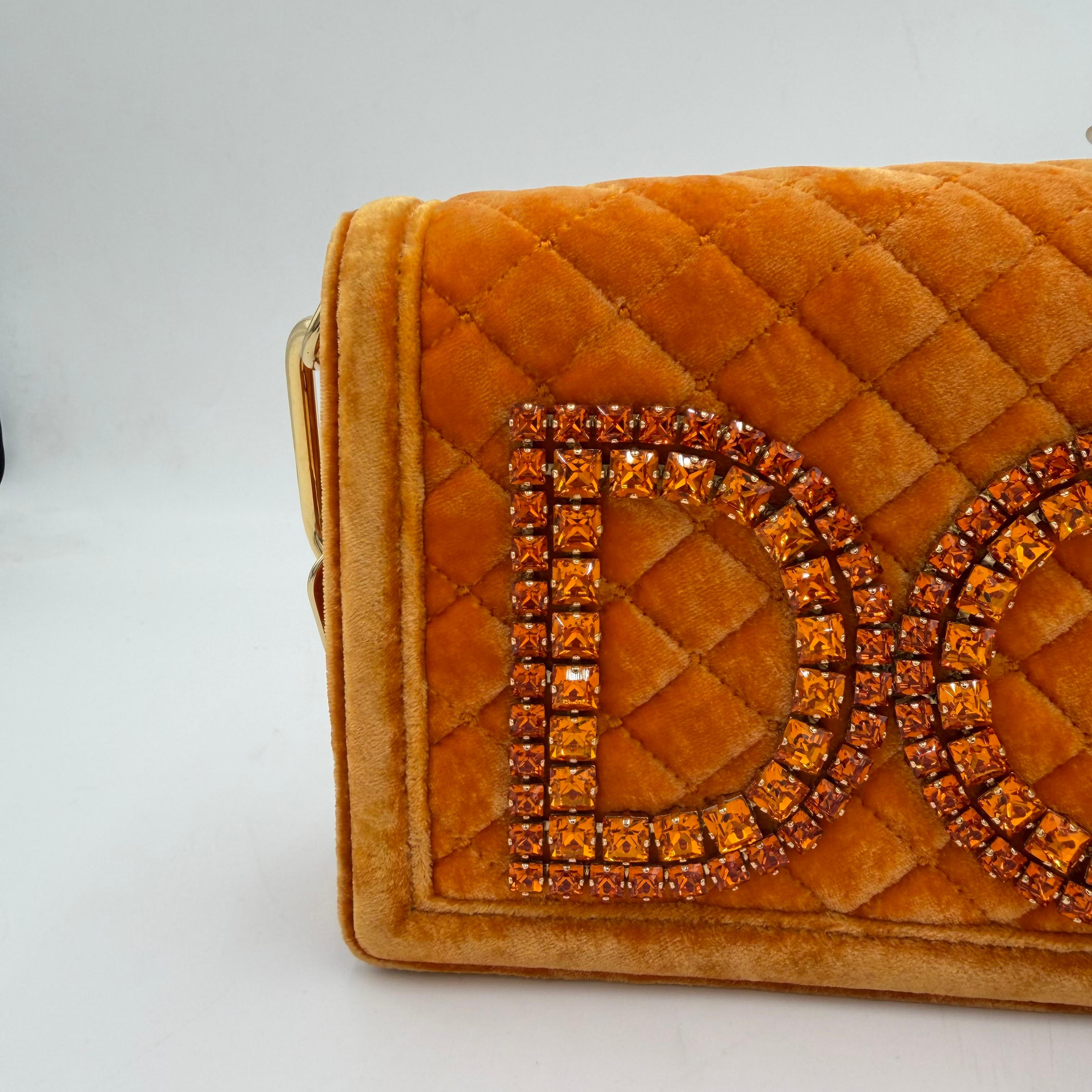 Dolce & Gabbana 2000s Velour Bag
